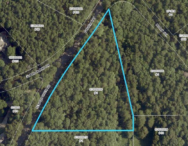 2.08 Acre Buildable Lot in Oyster Harbors