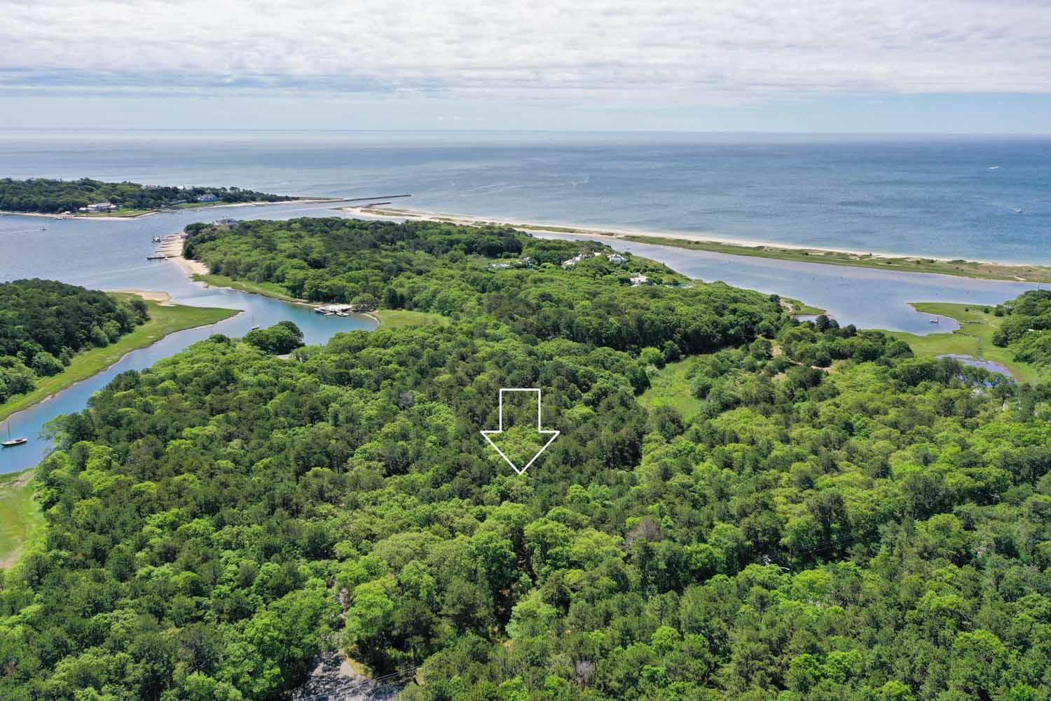 2.01 Acre Buildable Lot in Oyster Harbors