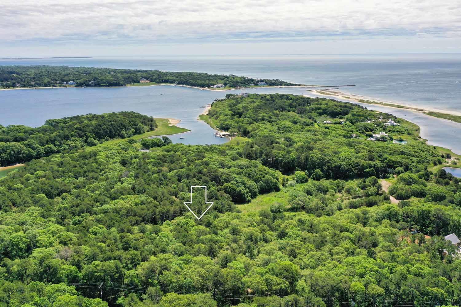 2.01 Acre Buildable Lot in Oyster Harbors