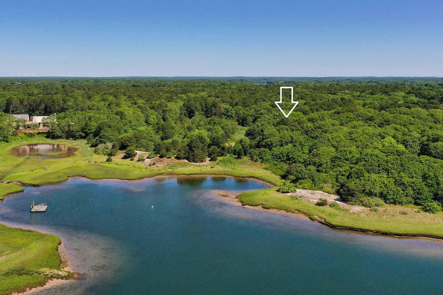 2.27 Acre Buildable Lot in Oyster Harbors
