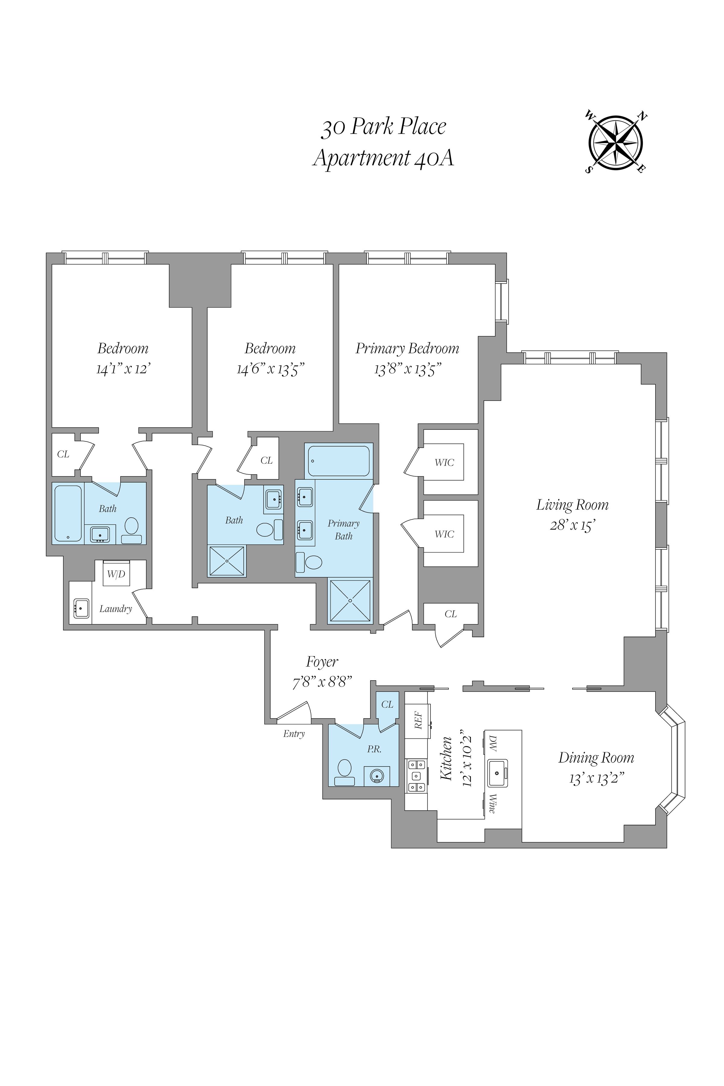 30 Park Place 40A