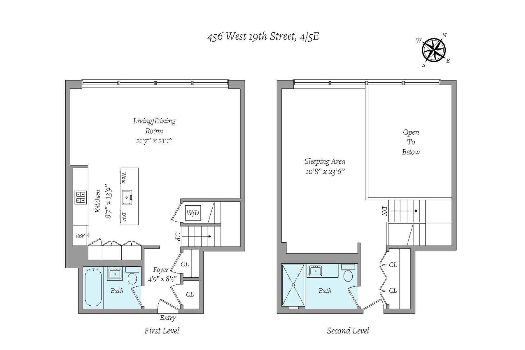 456 West 19th Street 4/5E