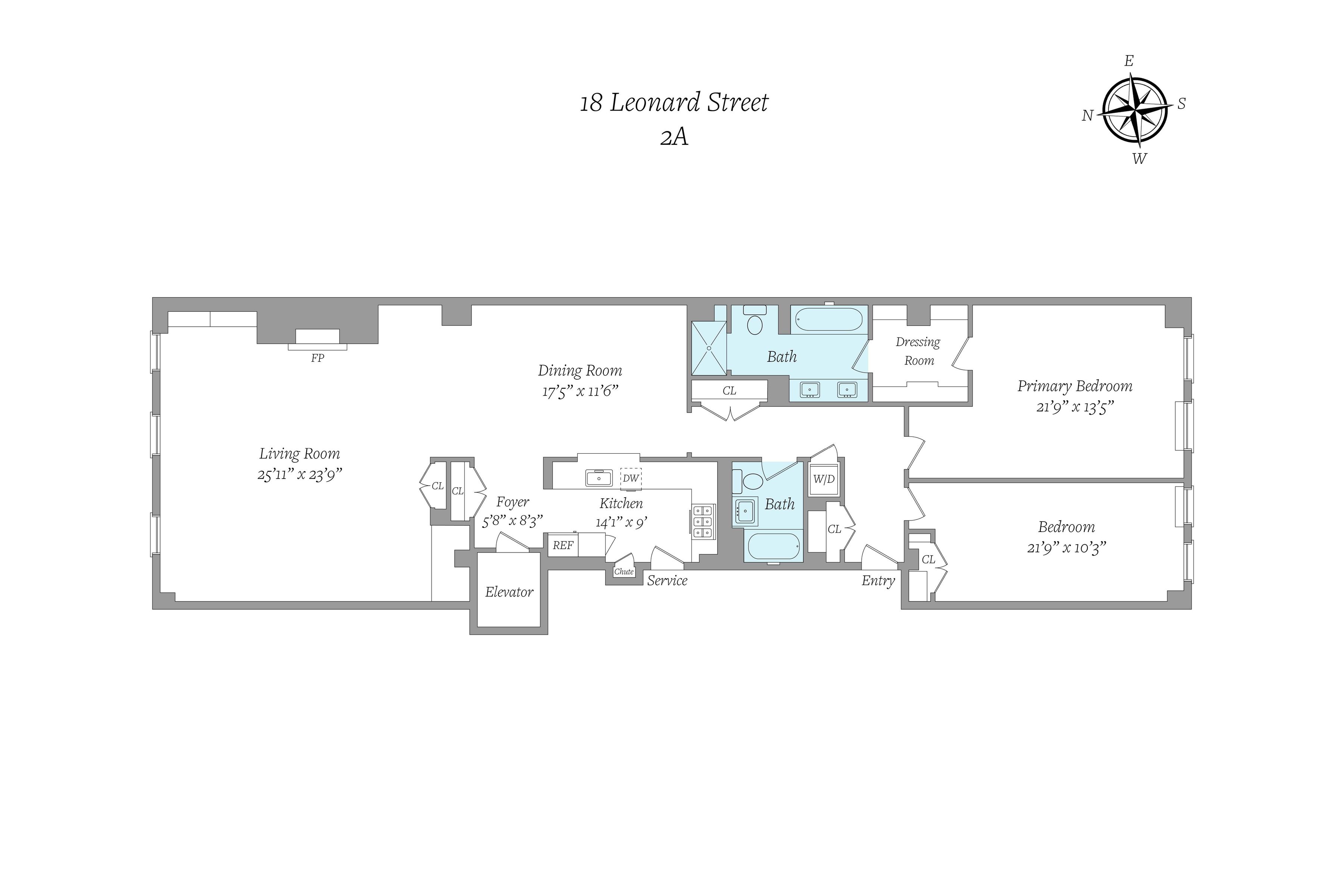 18 Leonard Street 2A
