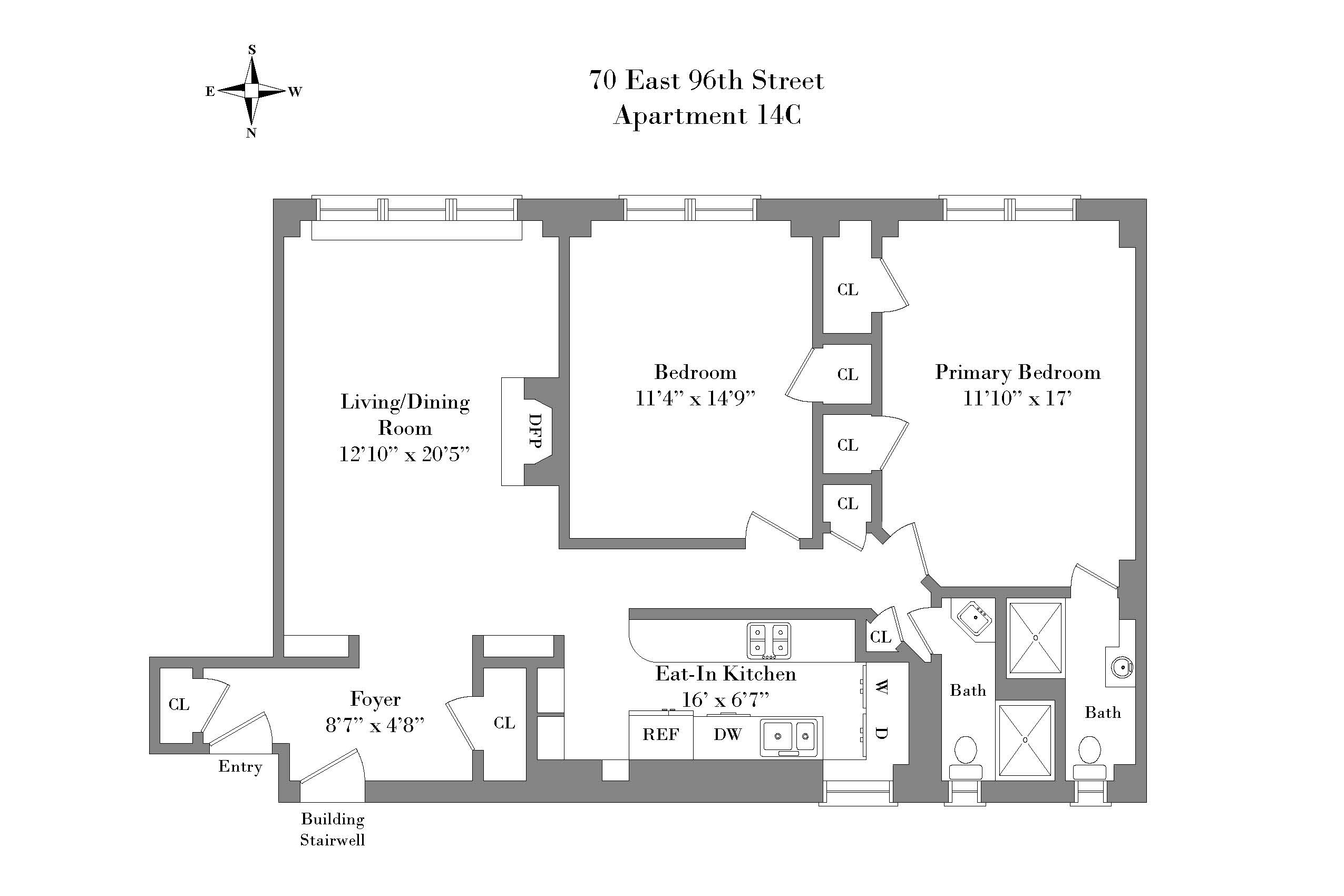 70 East 96th Street 14C