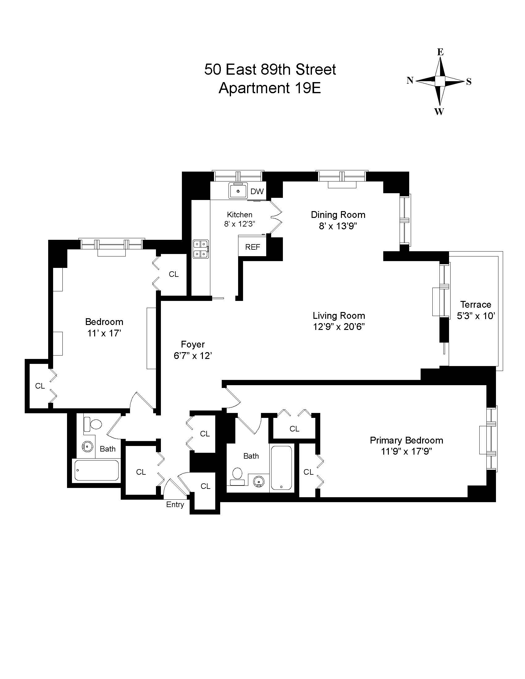 50 East 89th Street 19E