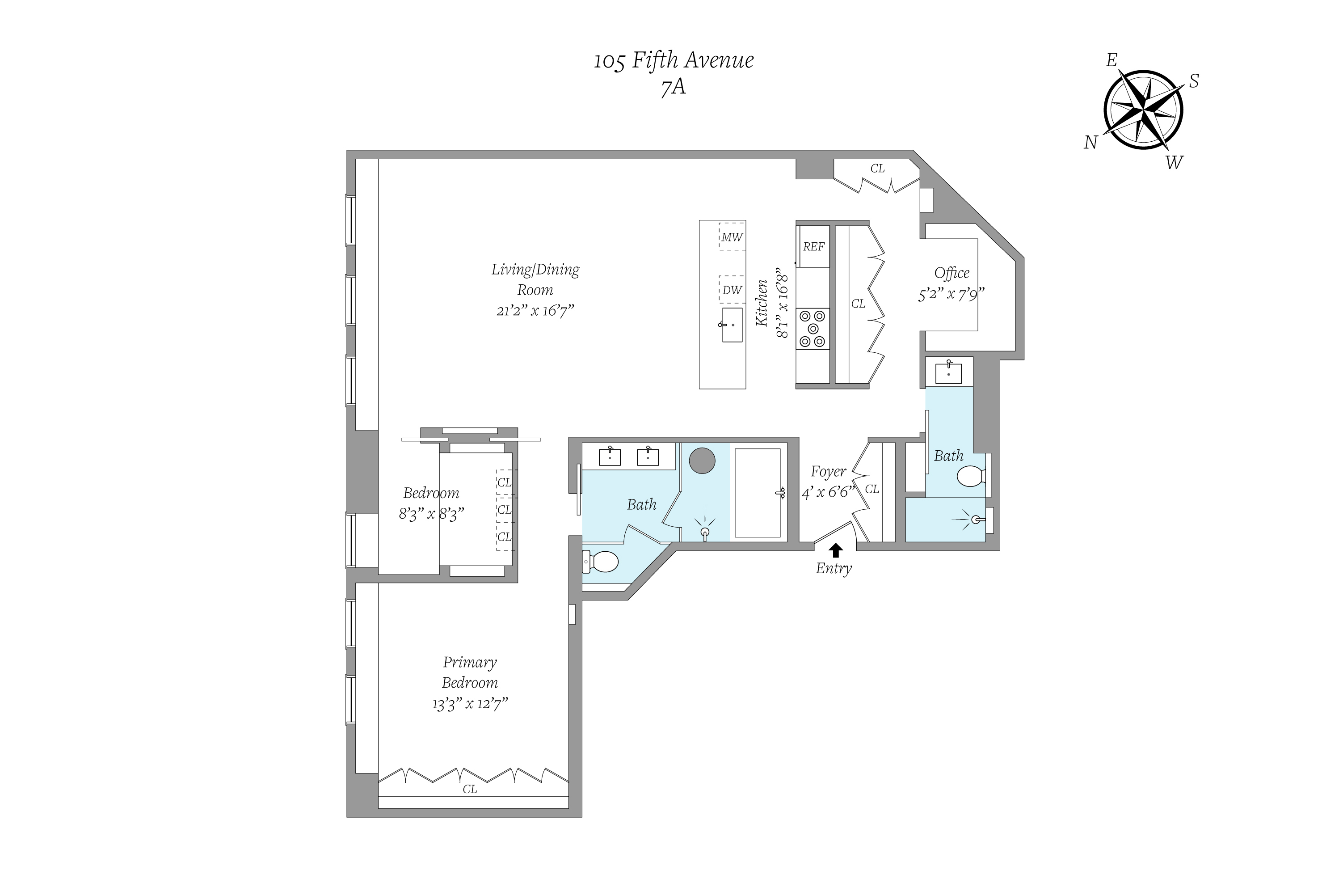 105 Fifth Avenue 7A