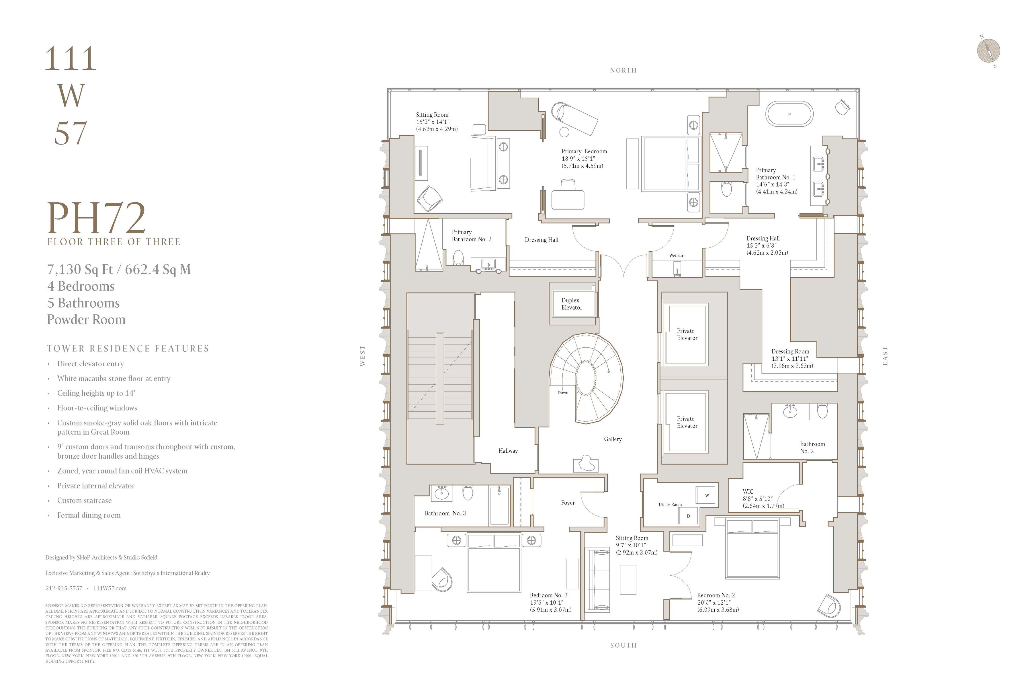 111 West 57th Street PH72