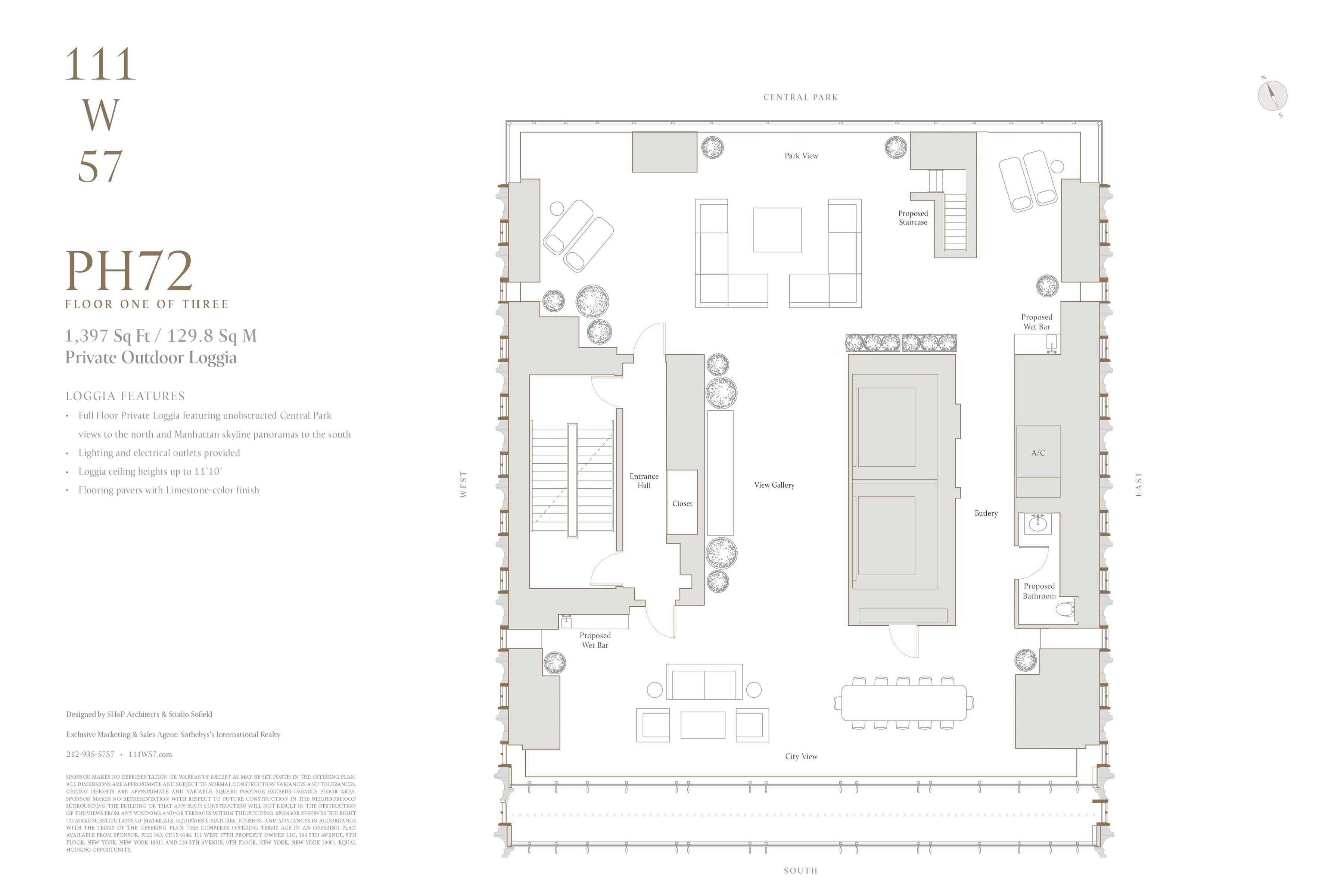 111 West 57th Street PH72
