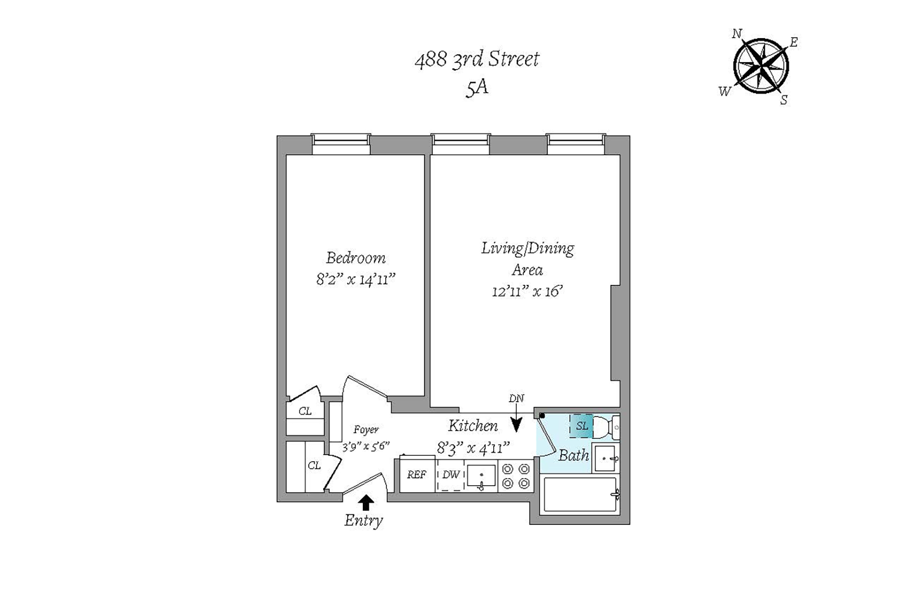488 3rd Street 5A