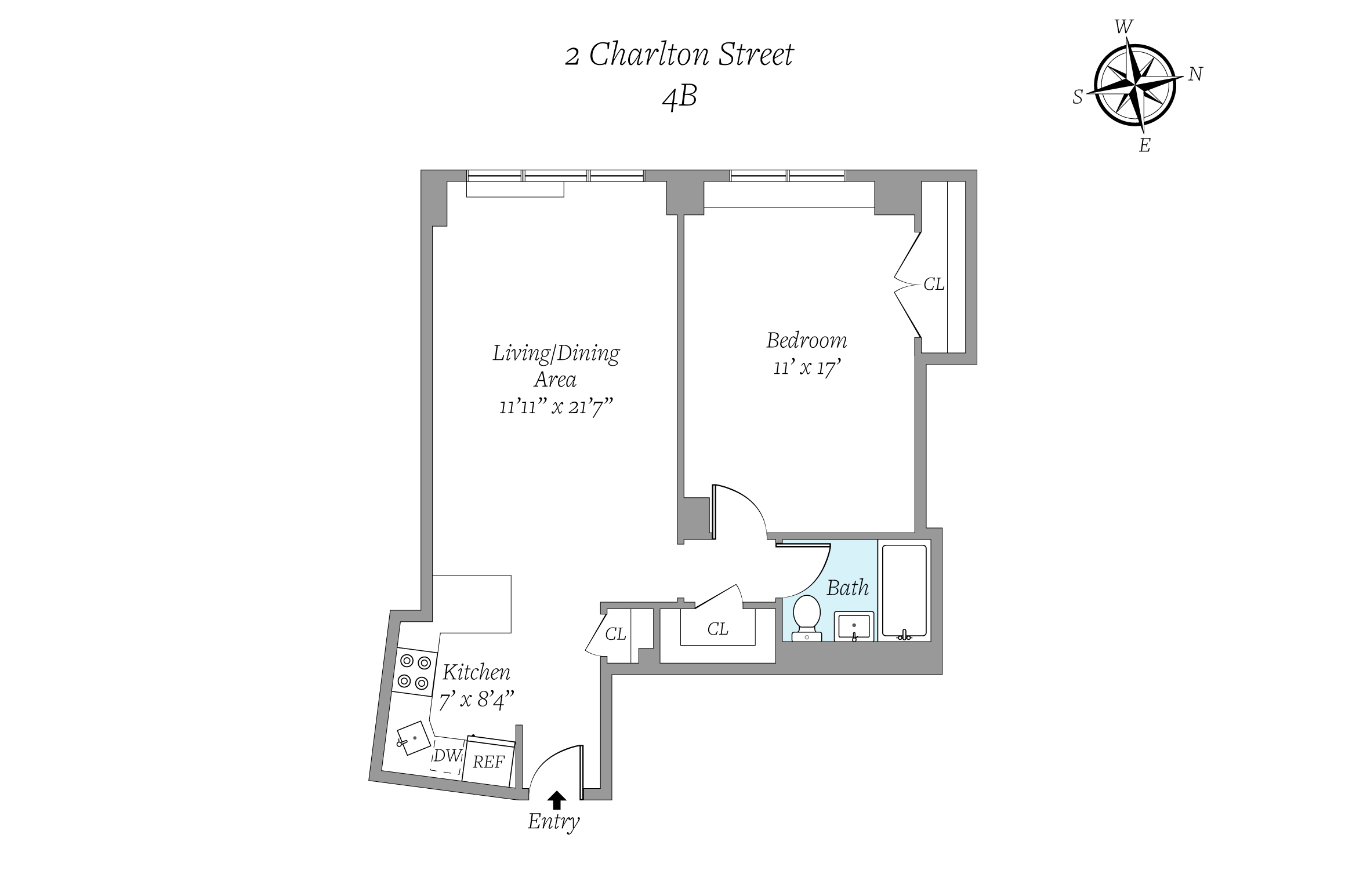 2 Charlton Street 4B