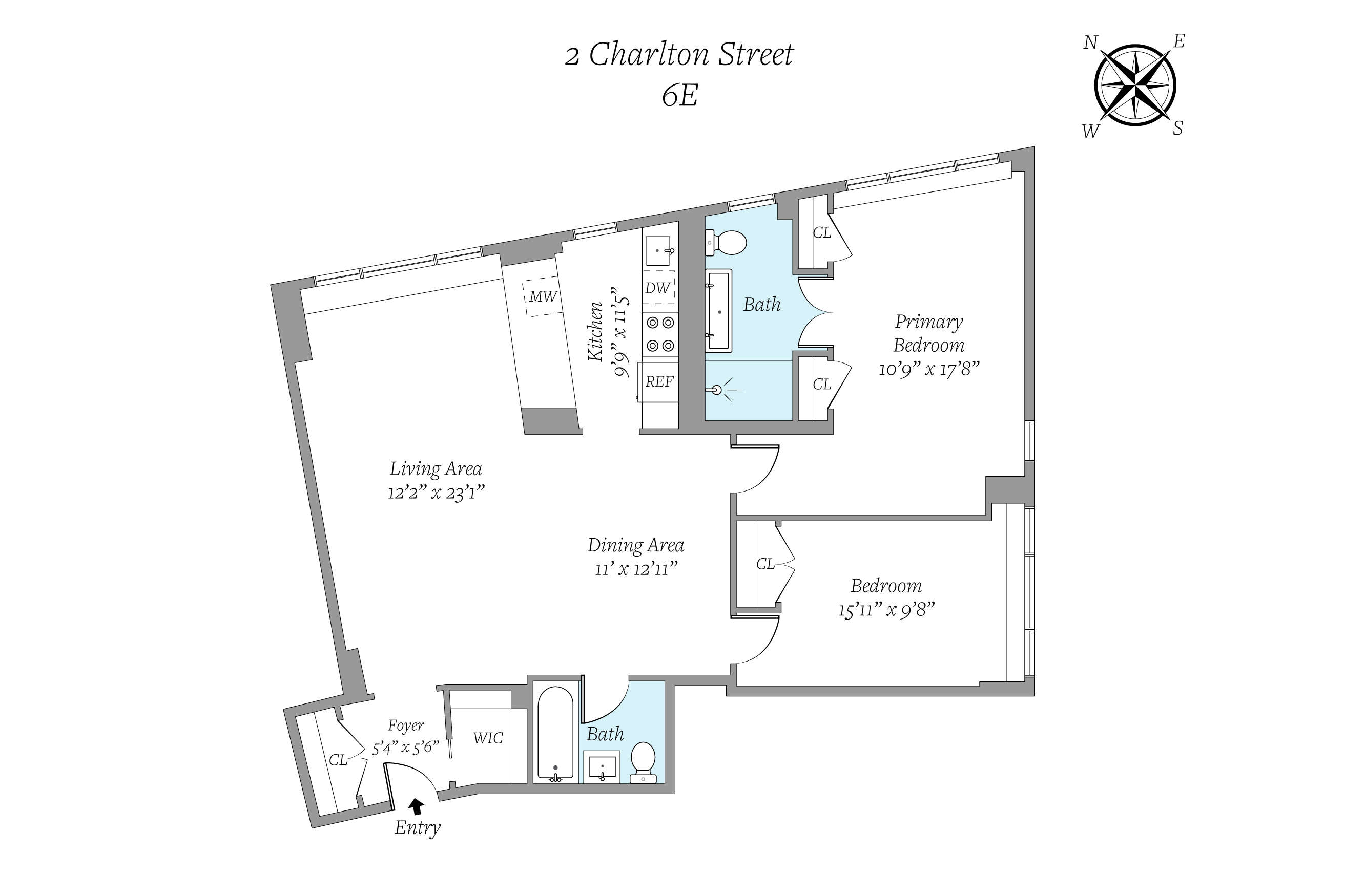 2 Charlton Street 6E