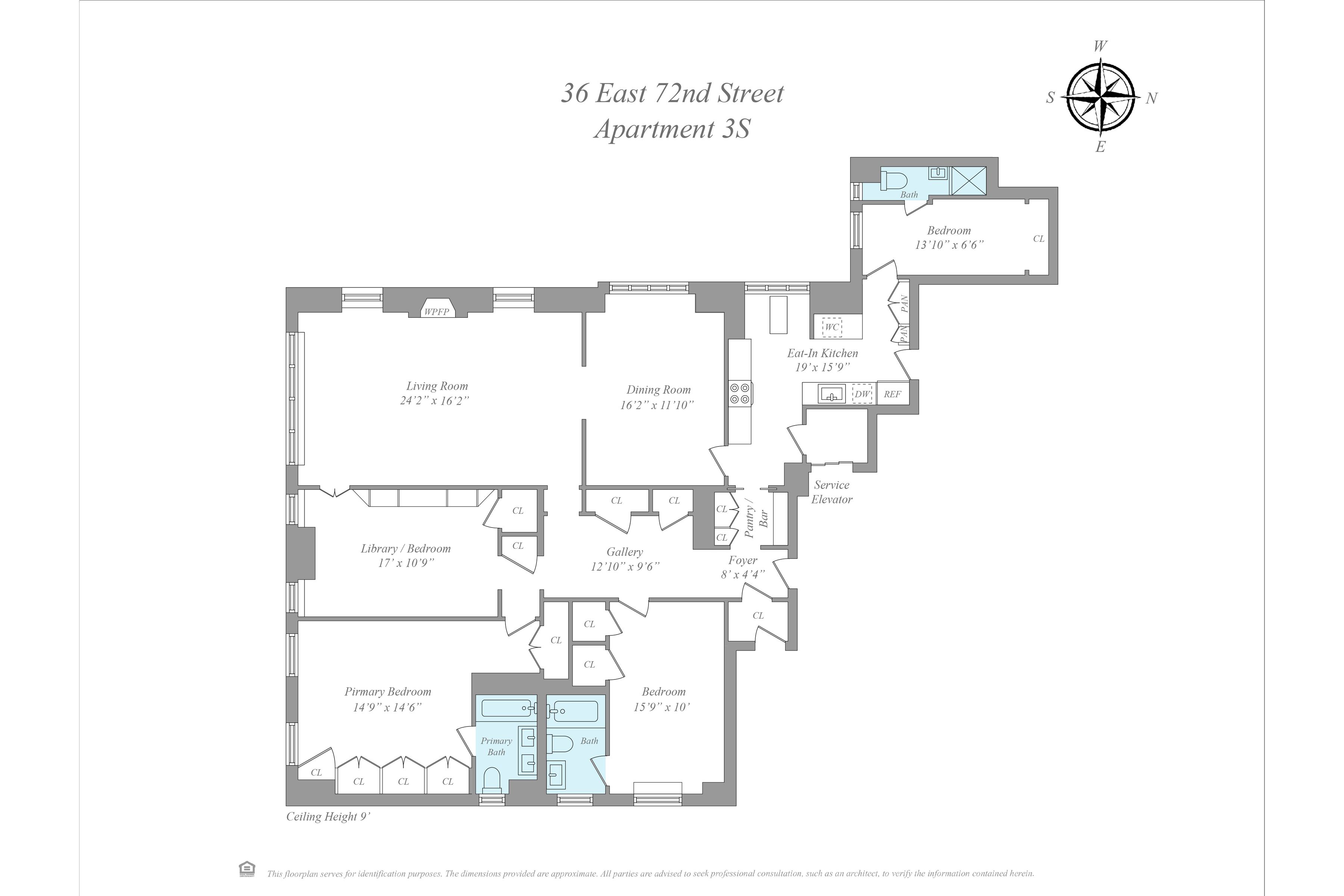 36 East 72nd Street 3S