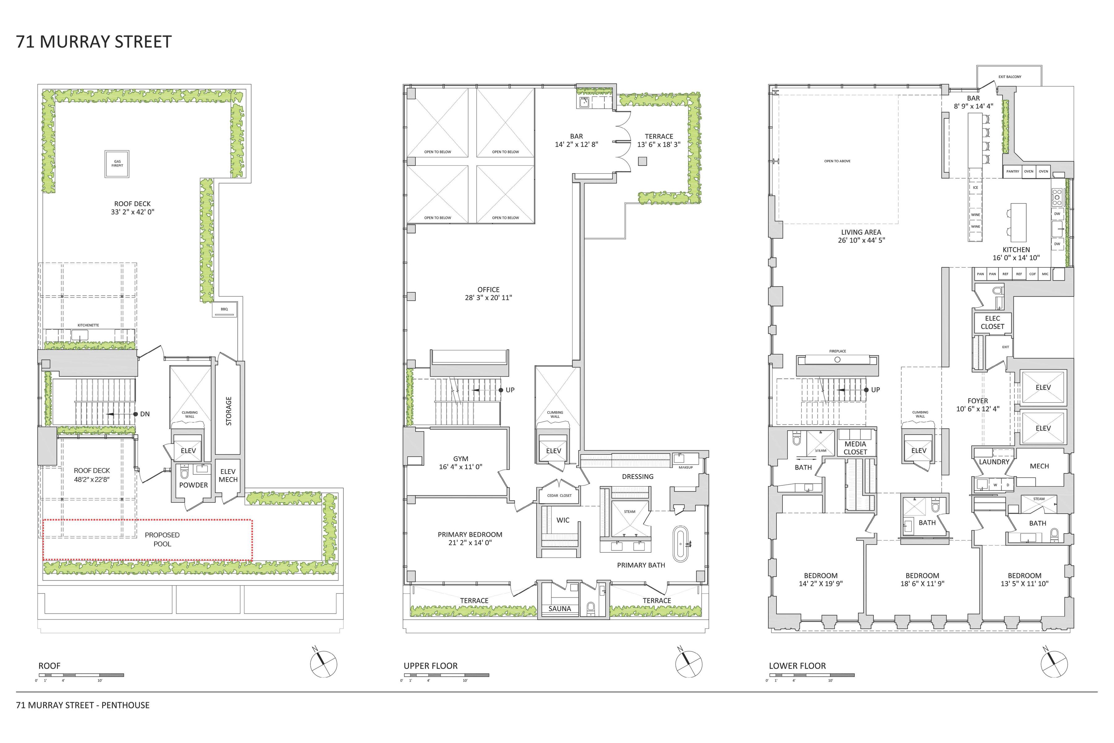 71 Murray Street PH, New York, NY