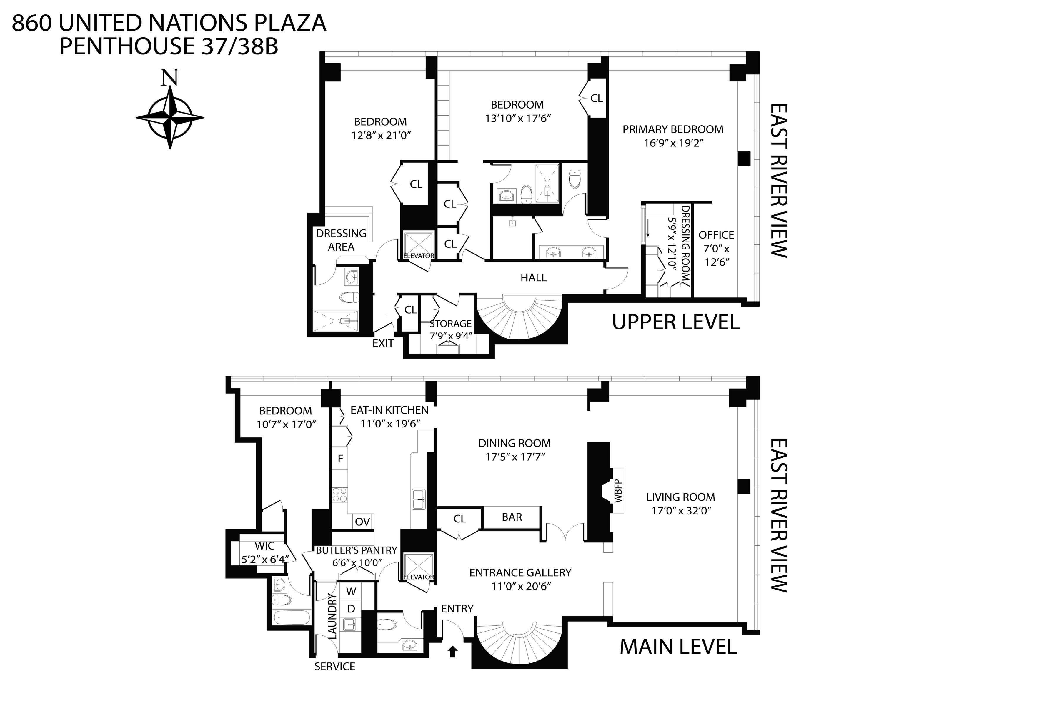 860 United Nations Plaza PH 37/38B