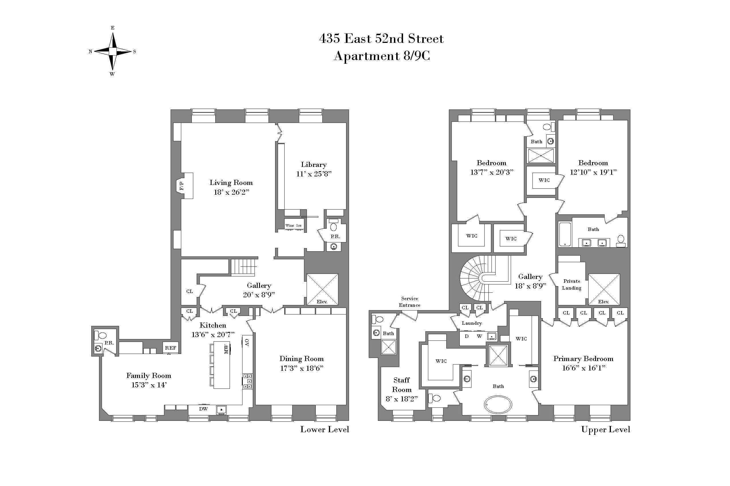 435 East 52nd Street 8/9C