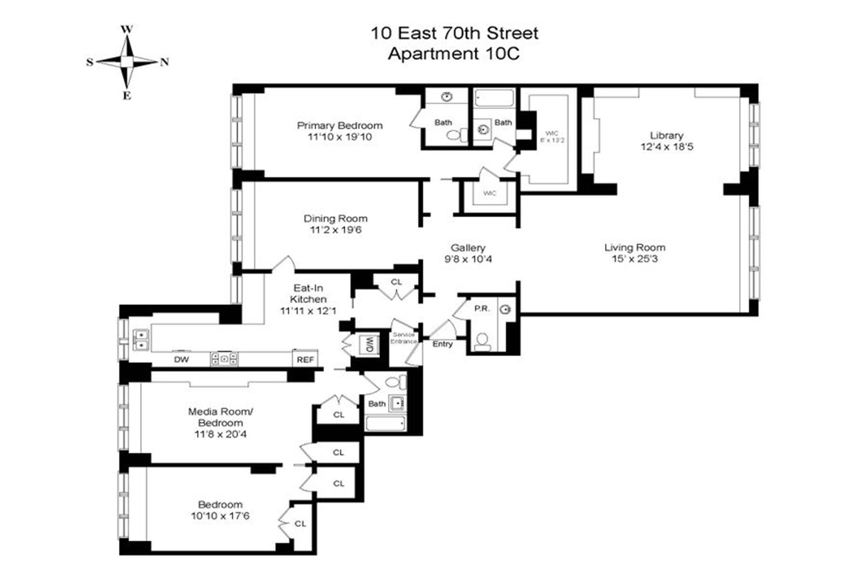 10 East 70th Street 10C