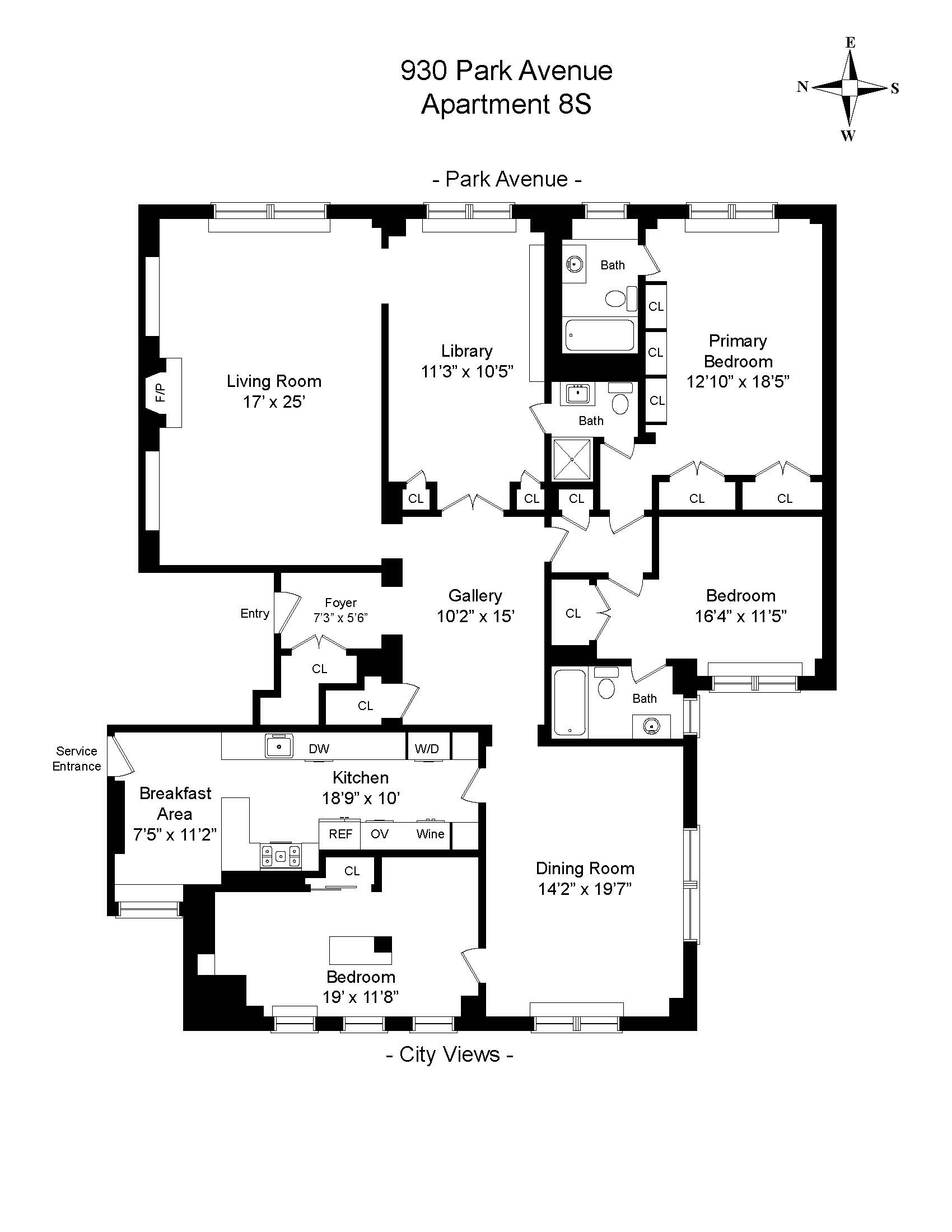 930 Park Avenue 8S