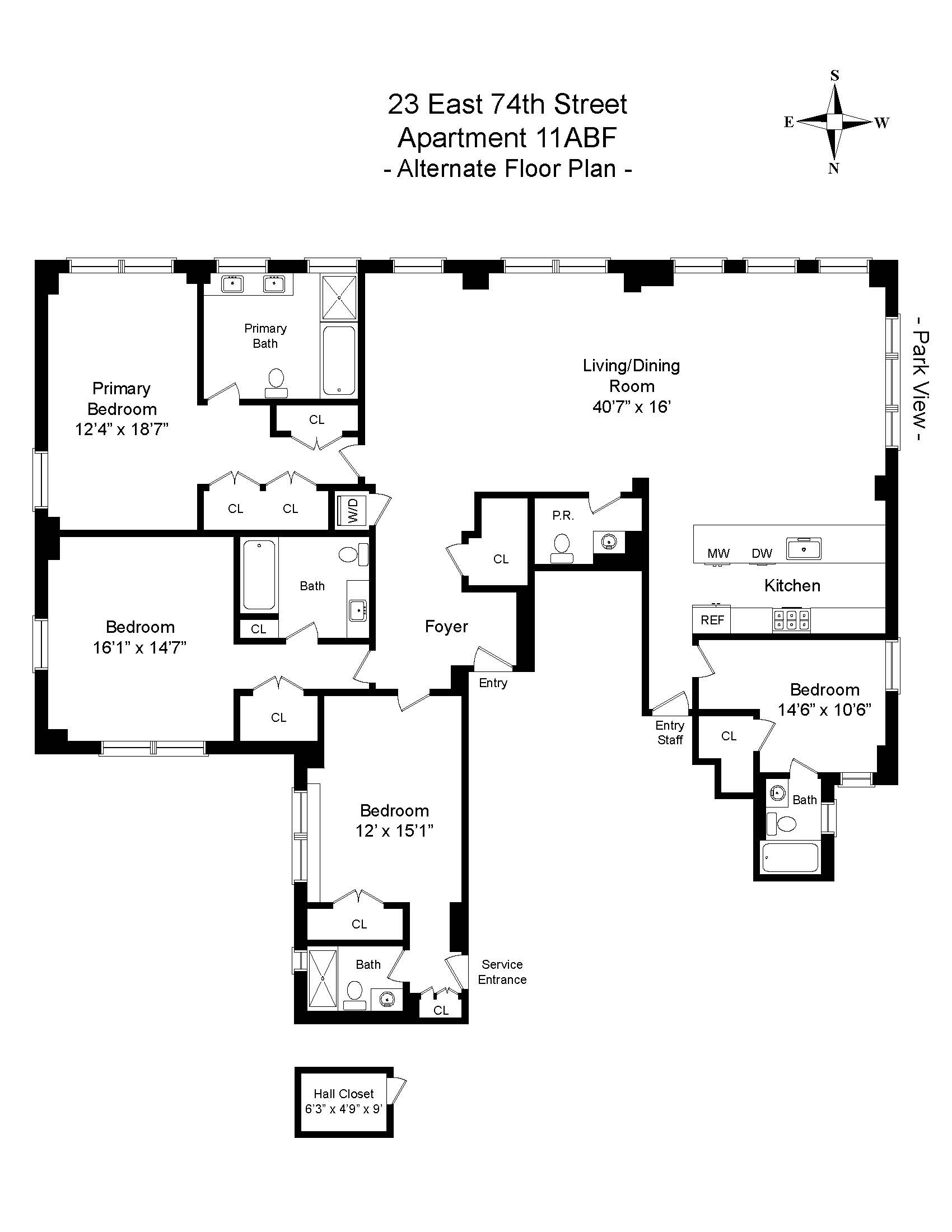23 East 74th Street 11ABF