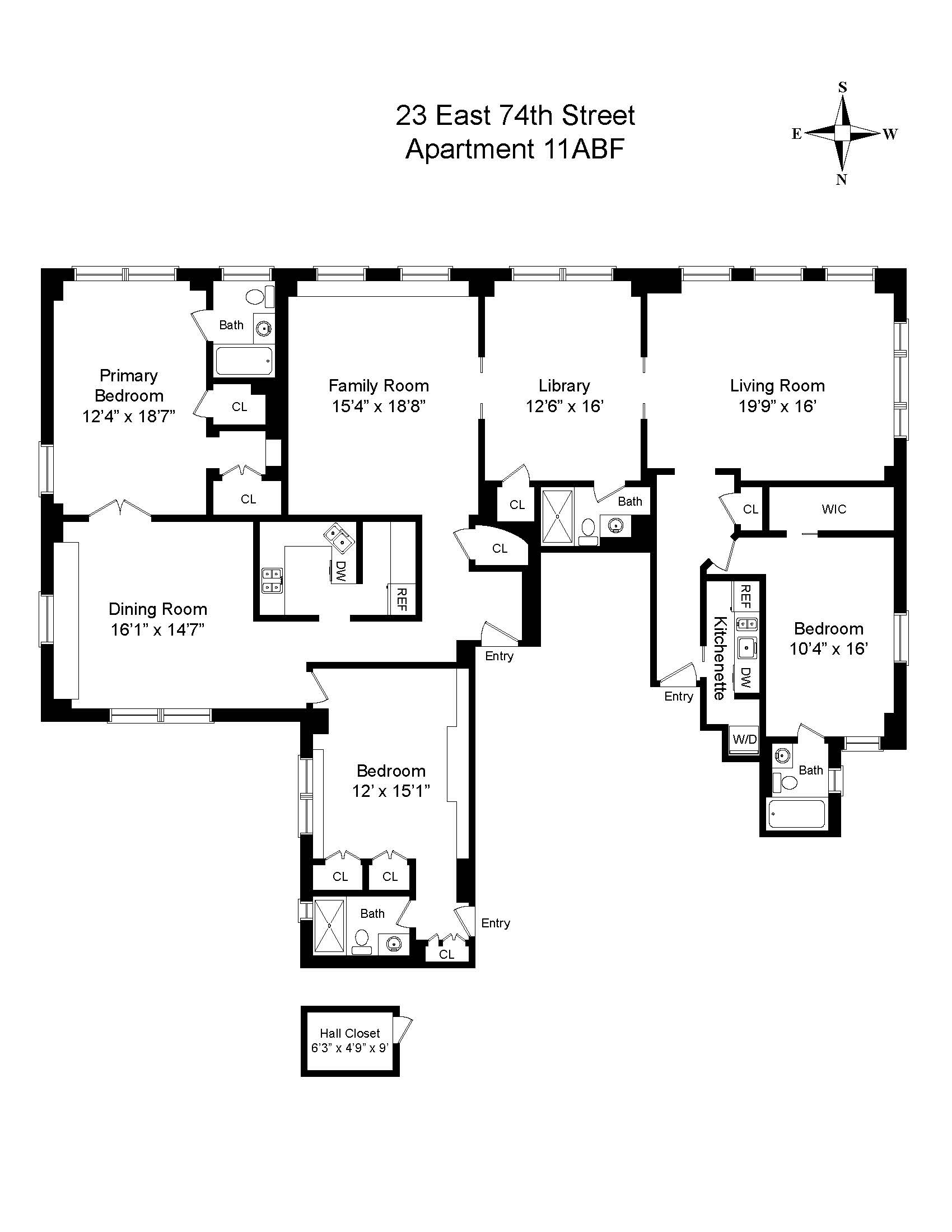 23 East 74th Street 11ABF
