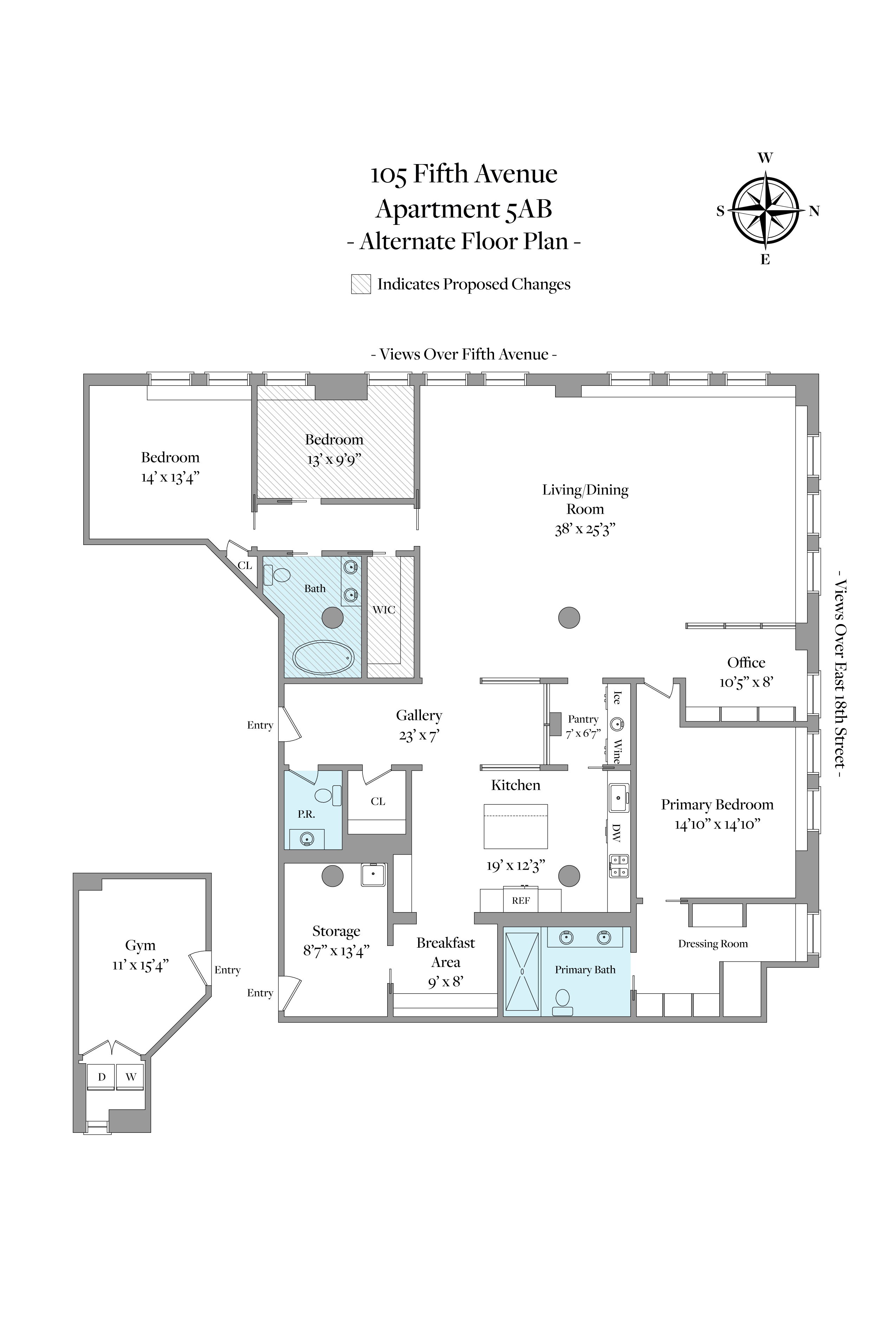 105 Fifth Avenue 5AB