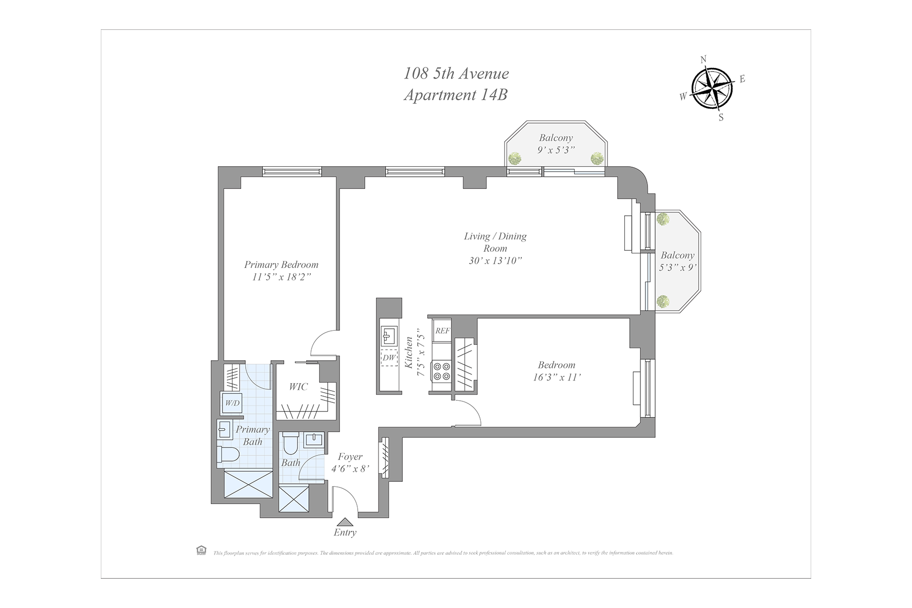 108 Fifth Avenue 14B