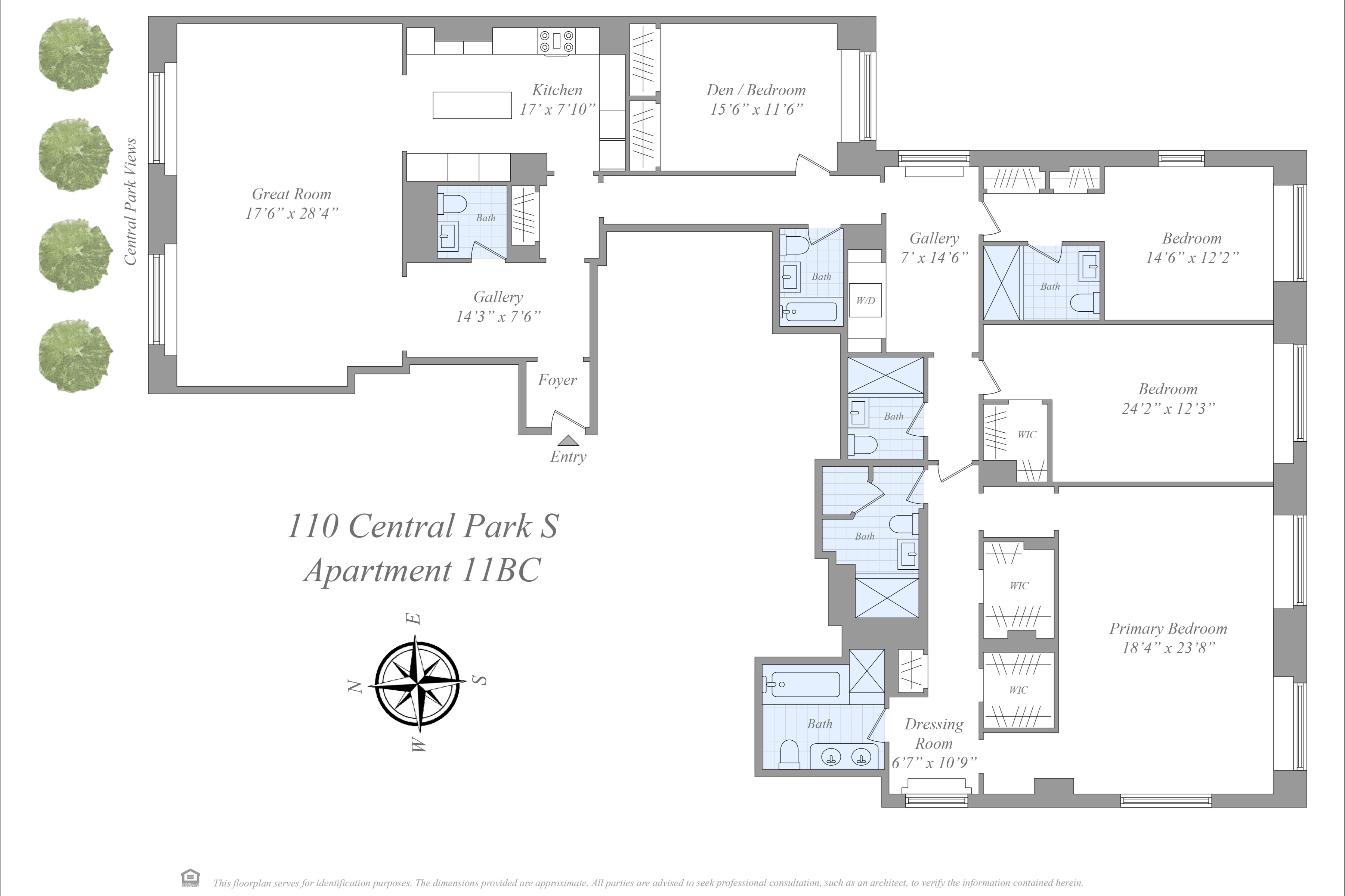 110 Central Park South 11BC