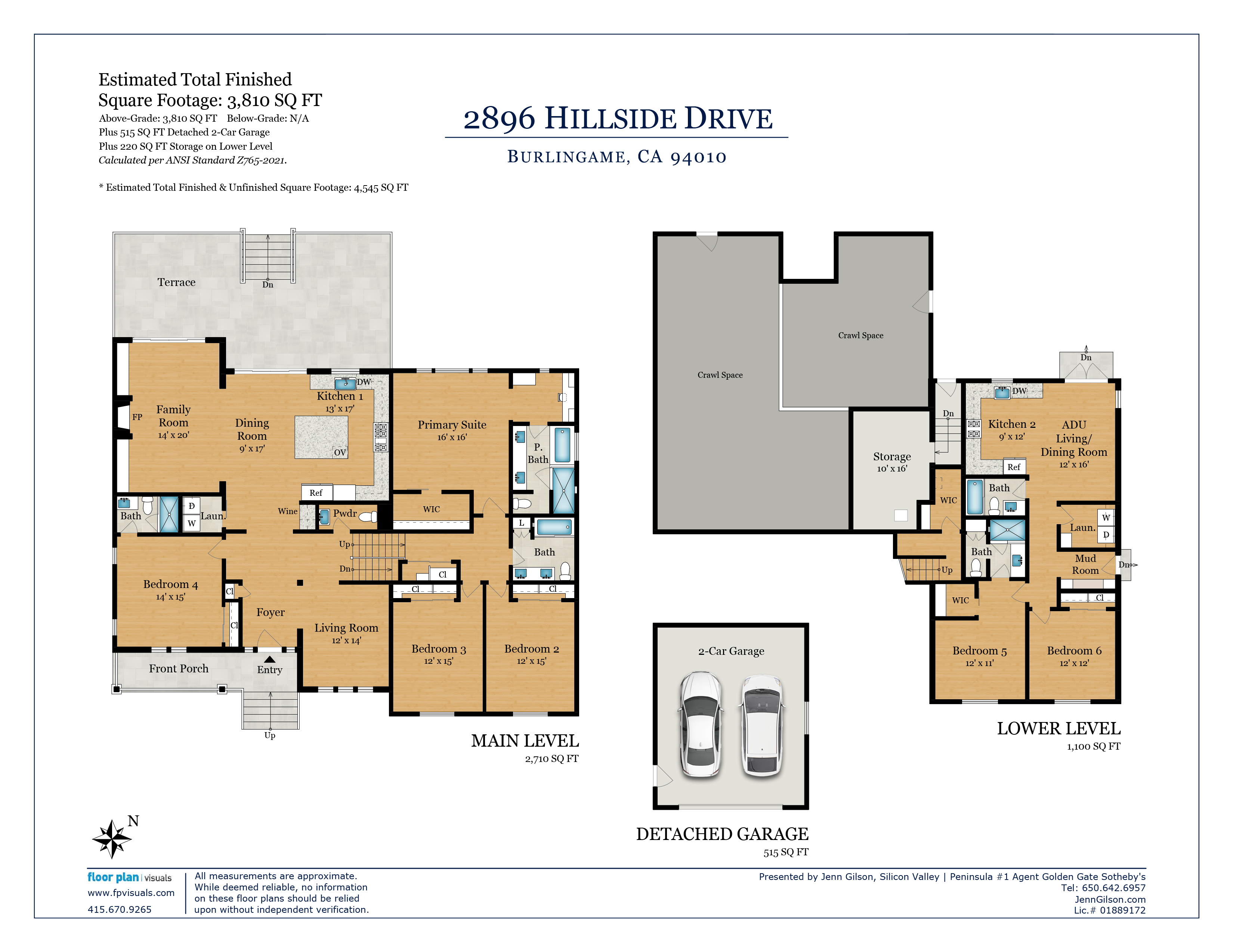 2896 Hillside Drive 