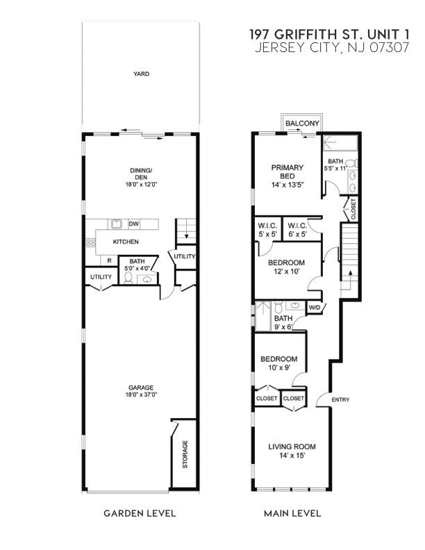 197 GRIFFITH ST Unit: 1