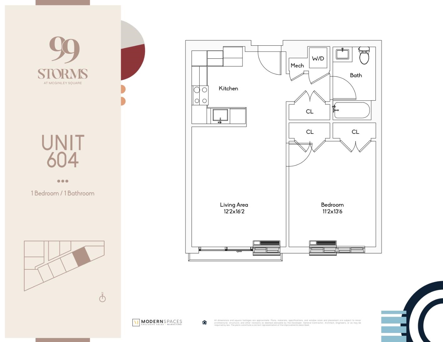 99 STORMS AVE Unit: 1604