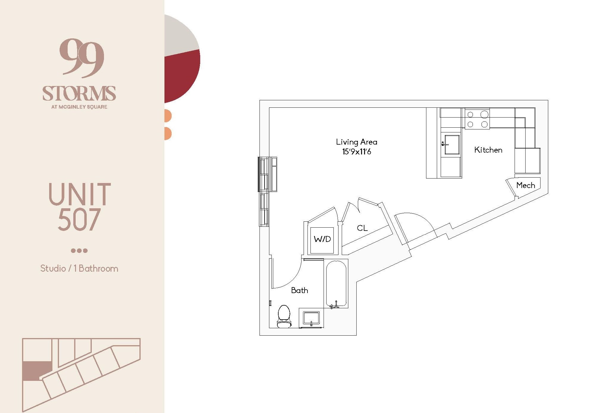 99 STORMS AVE Unit: 1609