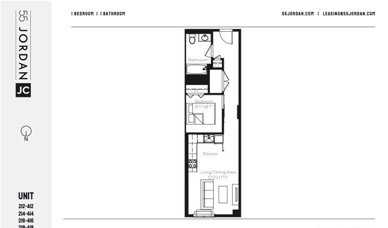 55 JORDAN AVE Unit: 3355