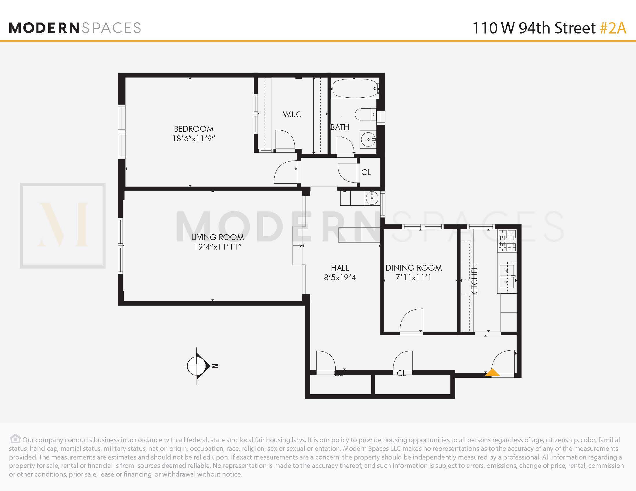 110 W 94th Street 2-A