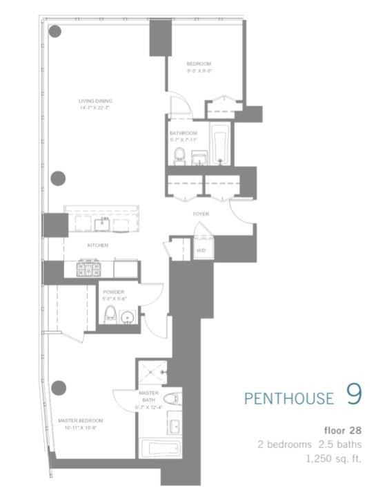 1 Northside Piers PH-9