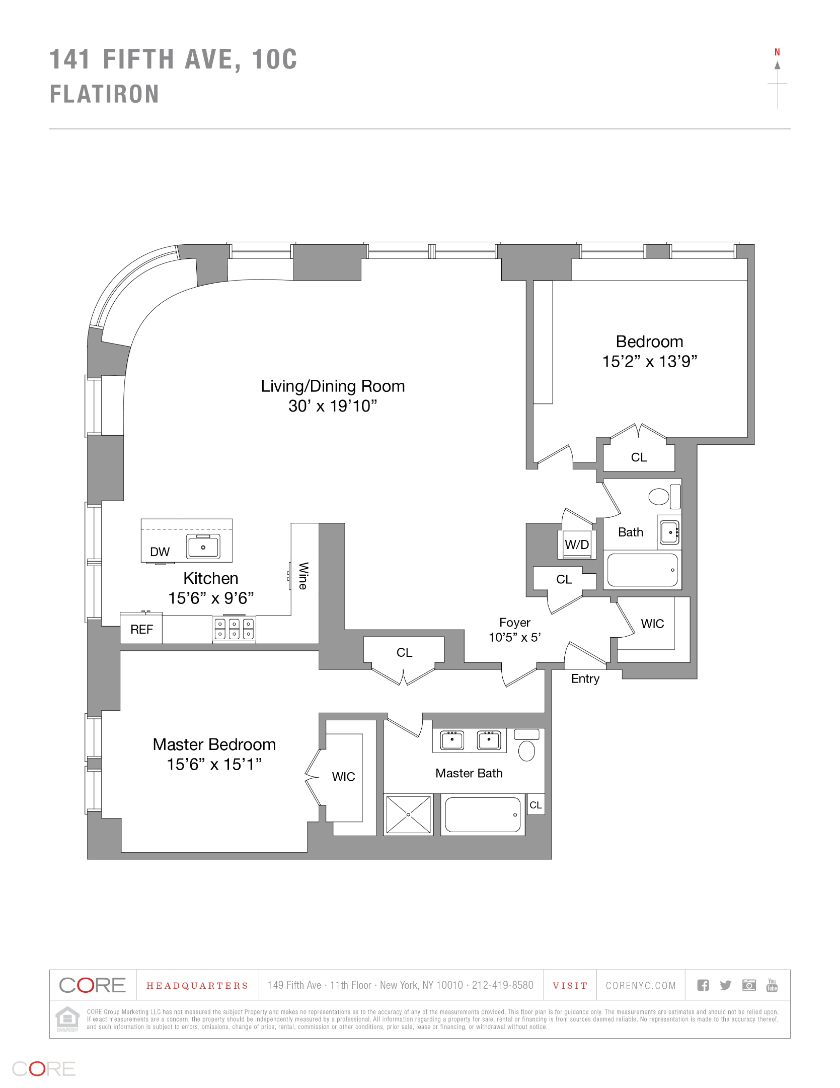 141 Fifth Avenue 10C