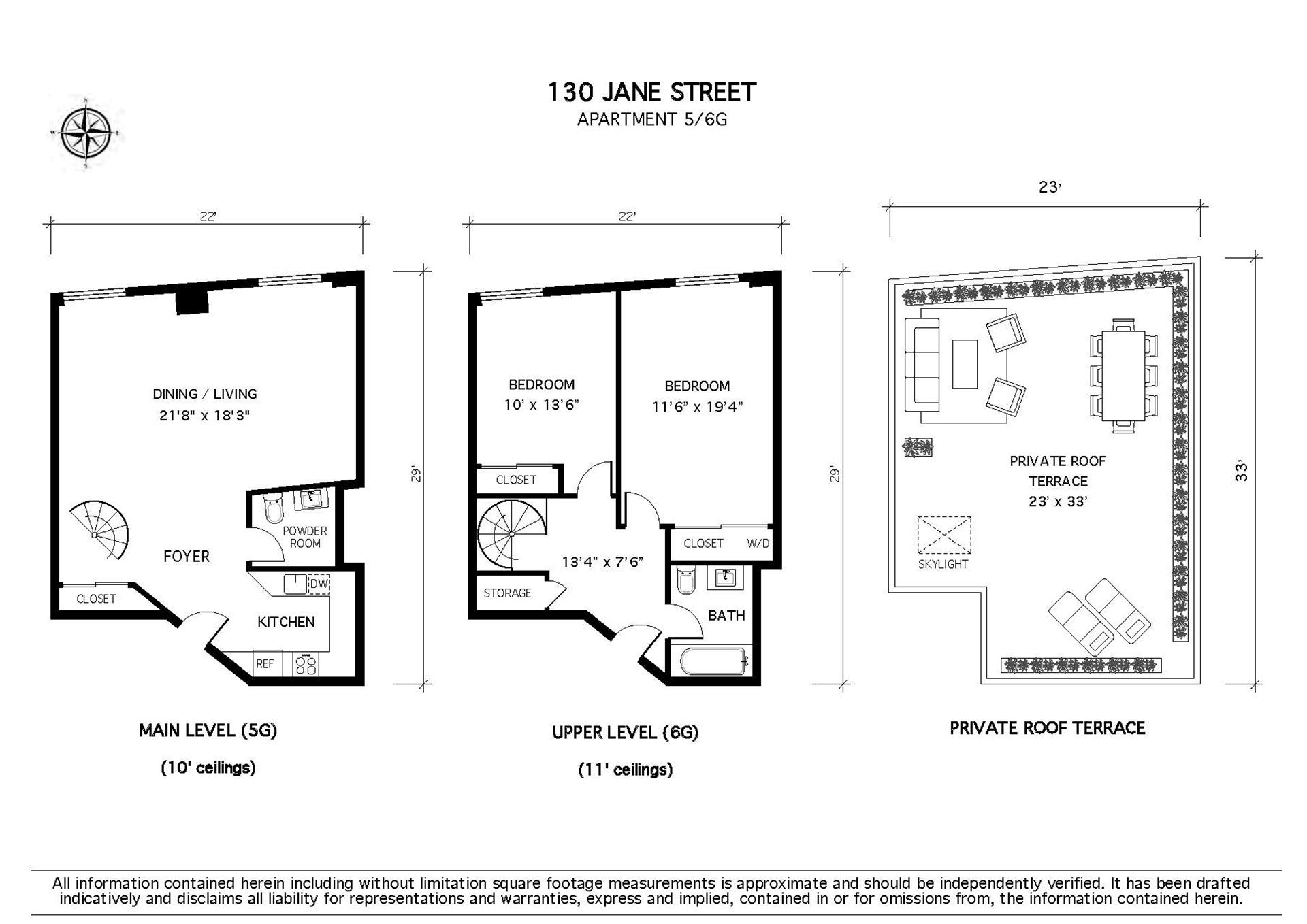 130 JANE Street 5/6G