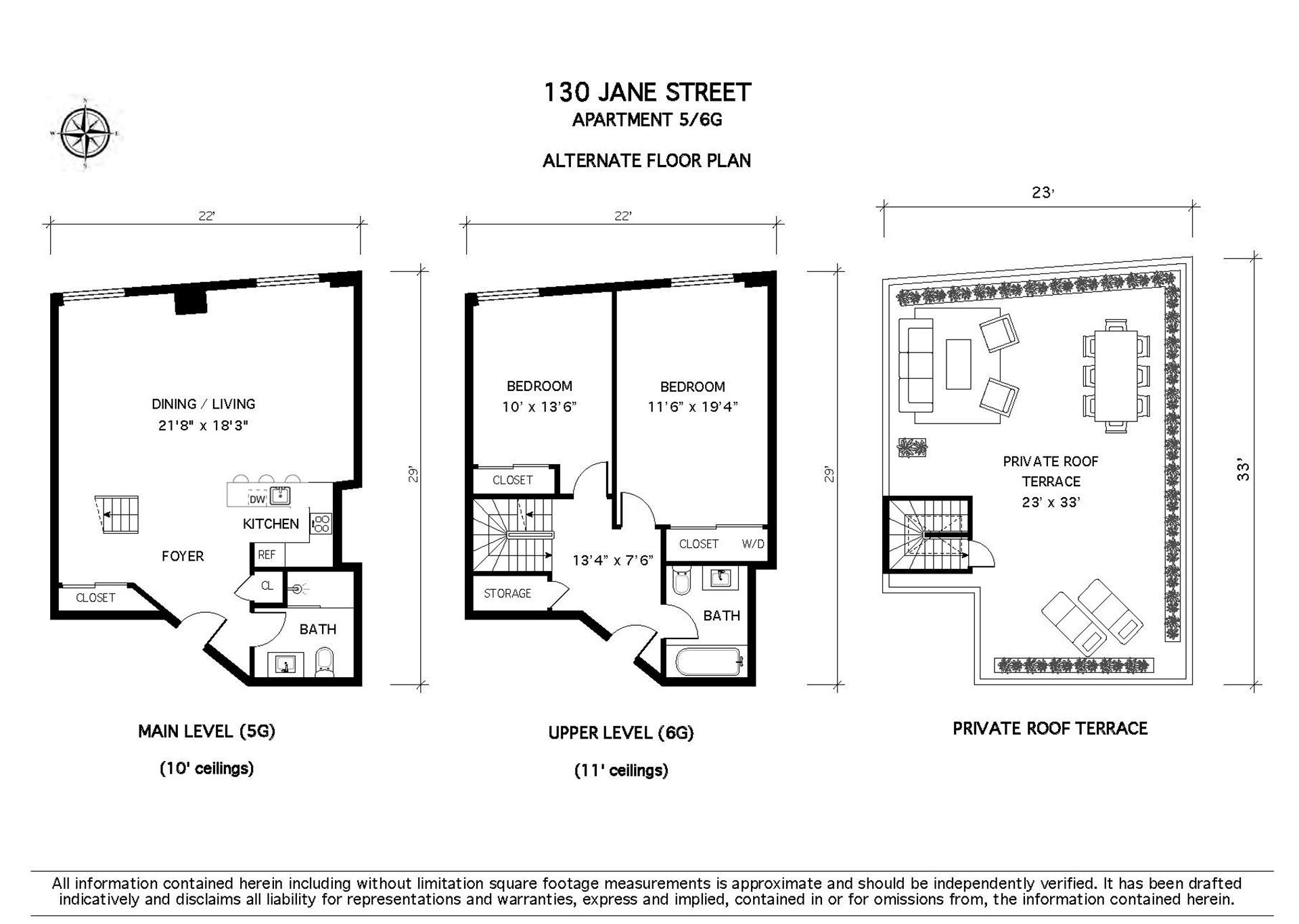 130 JANE Street 5/6G