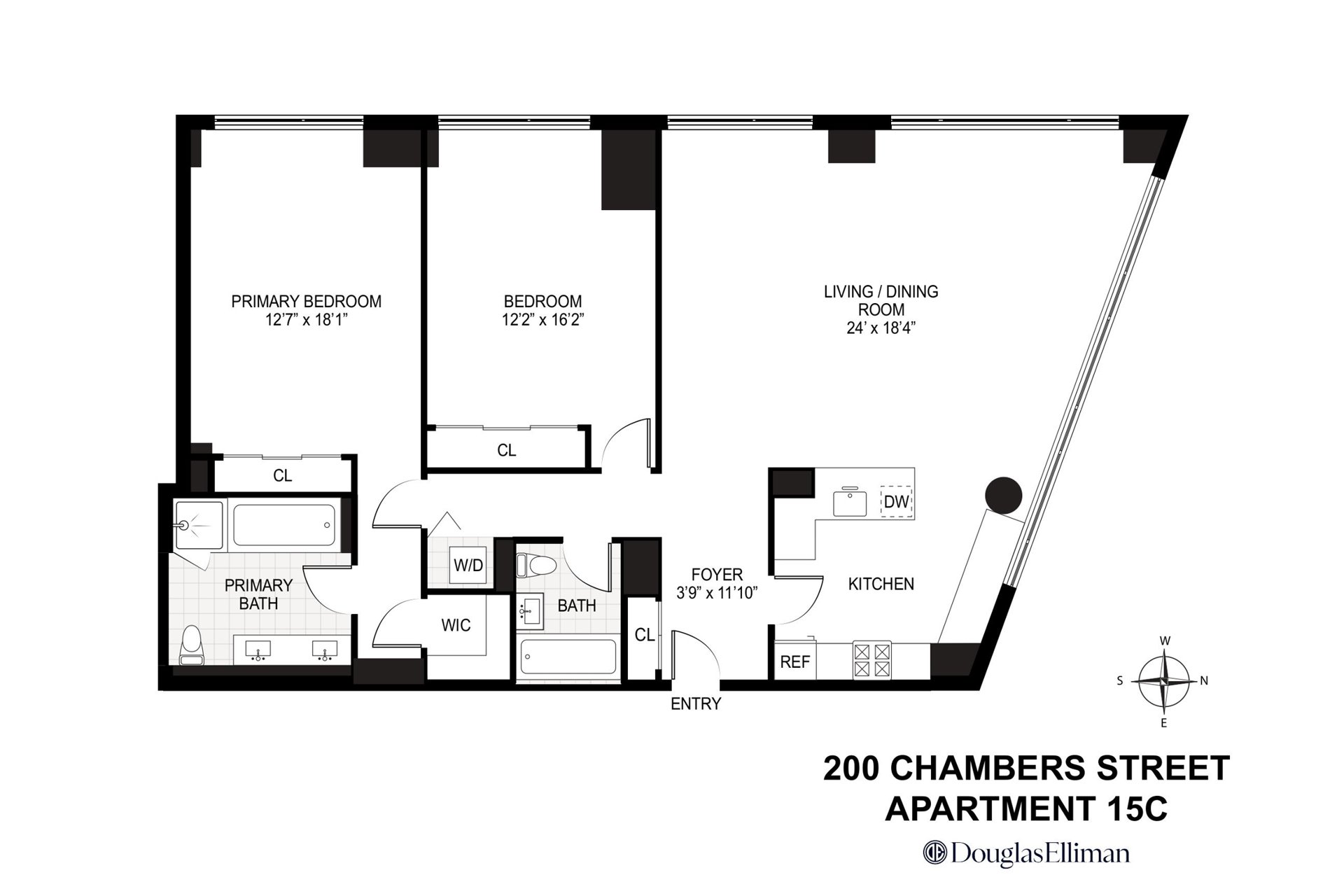 200 CHAMBERS Street 15C