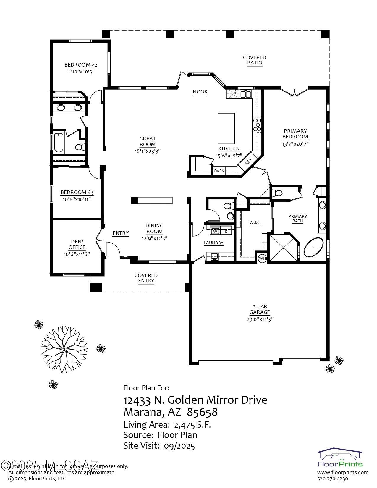 12433 N Golden Mirror Drive