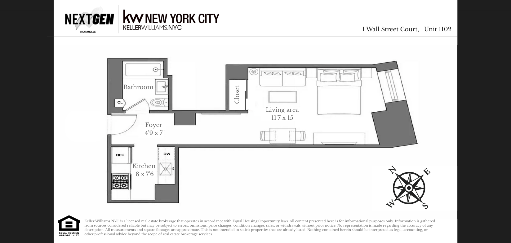 1 Wall Street Court 1102