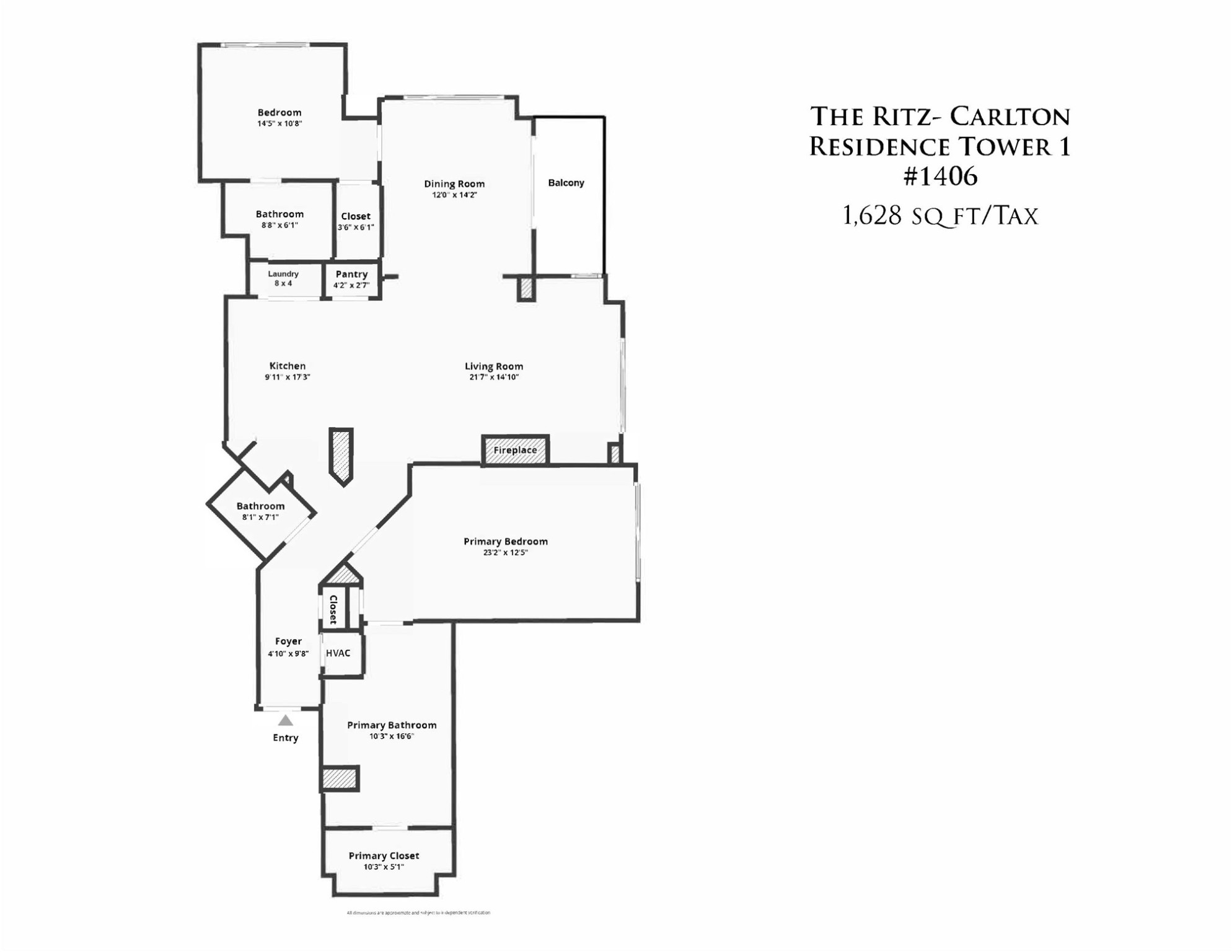 2525 N PEARL Street 1406
