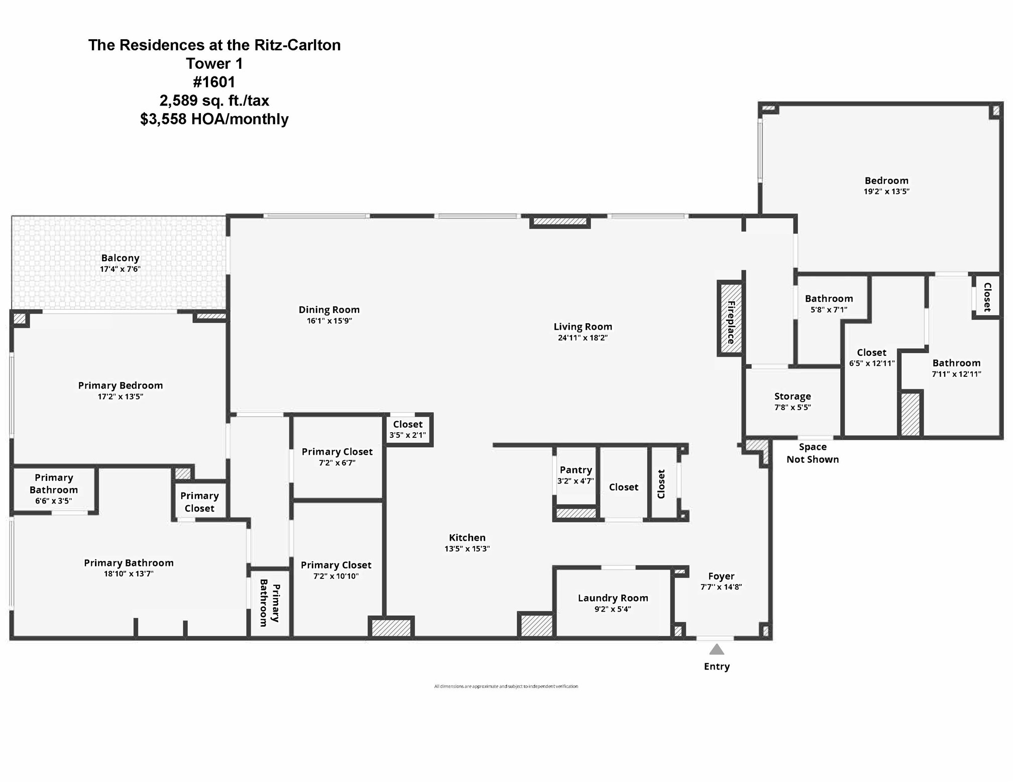 2525 N PEARL Street 1601A