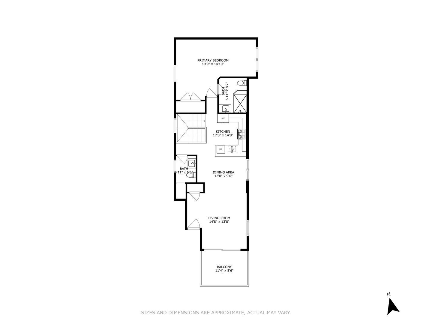 2322 W AUGUSTA Boulevard Unit: 1A