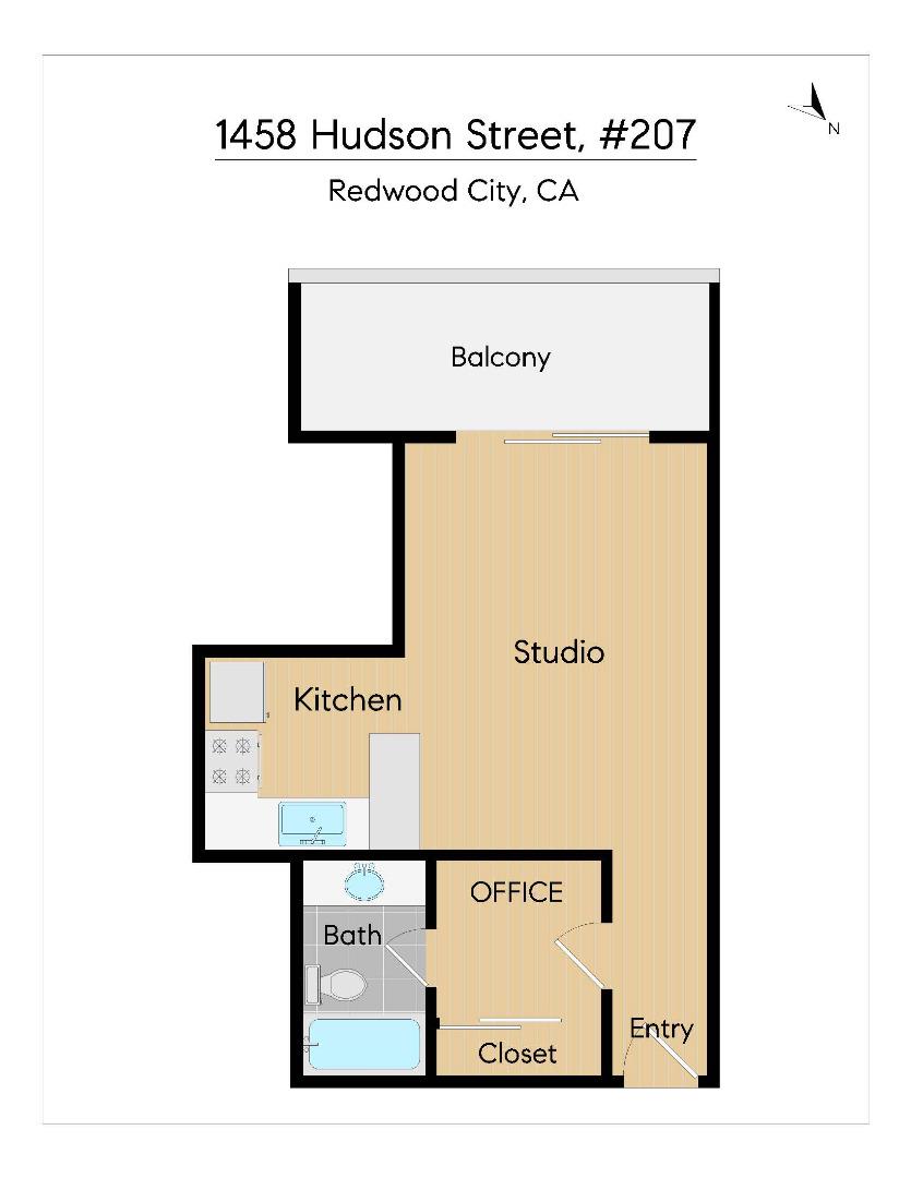 Hudson ST Unit: 207