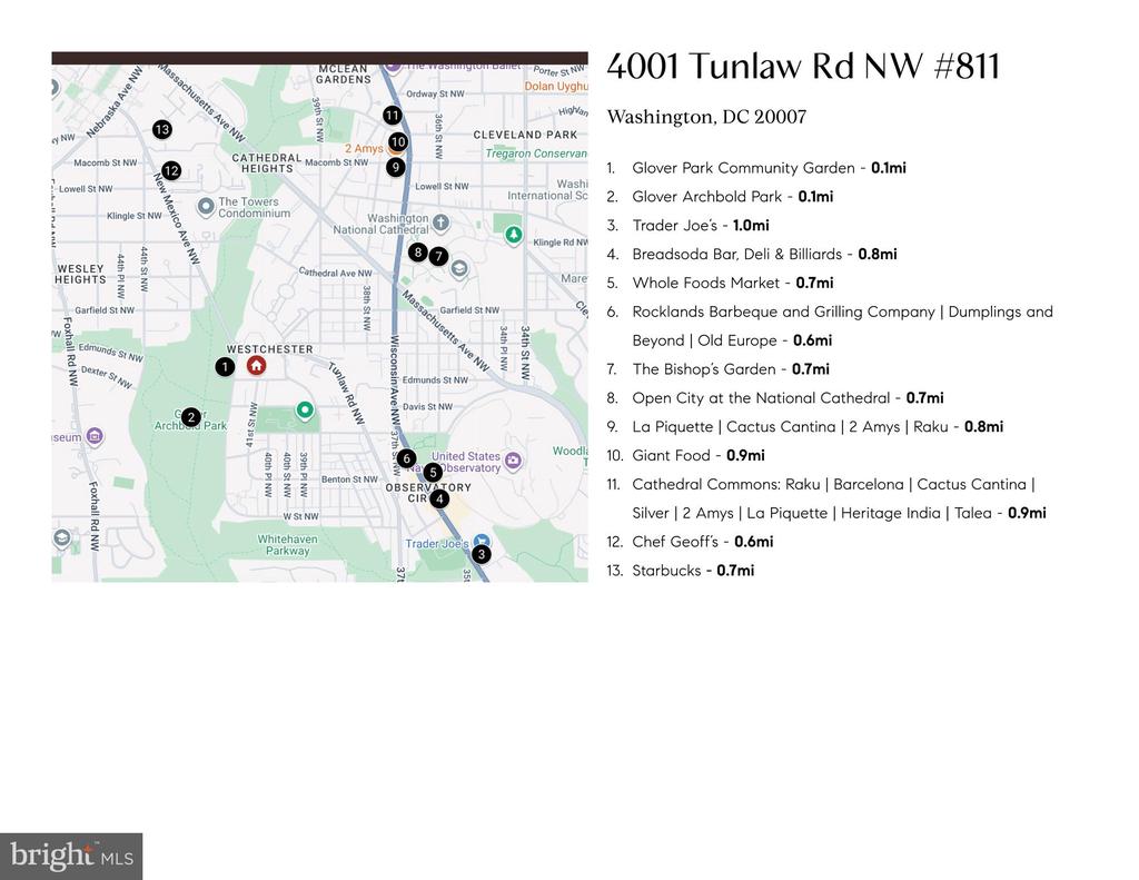 4000 TUNLAW ROAD NW Unit: 811