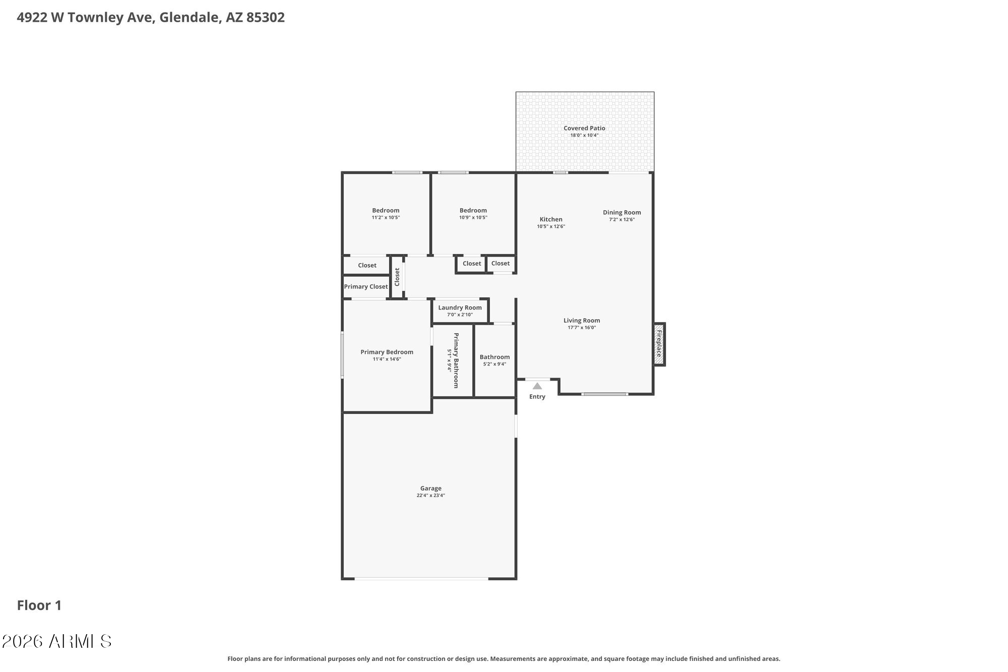 4922 W TOWNLEY Avenue