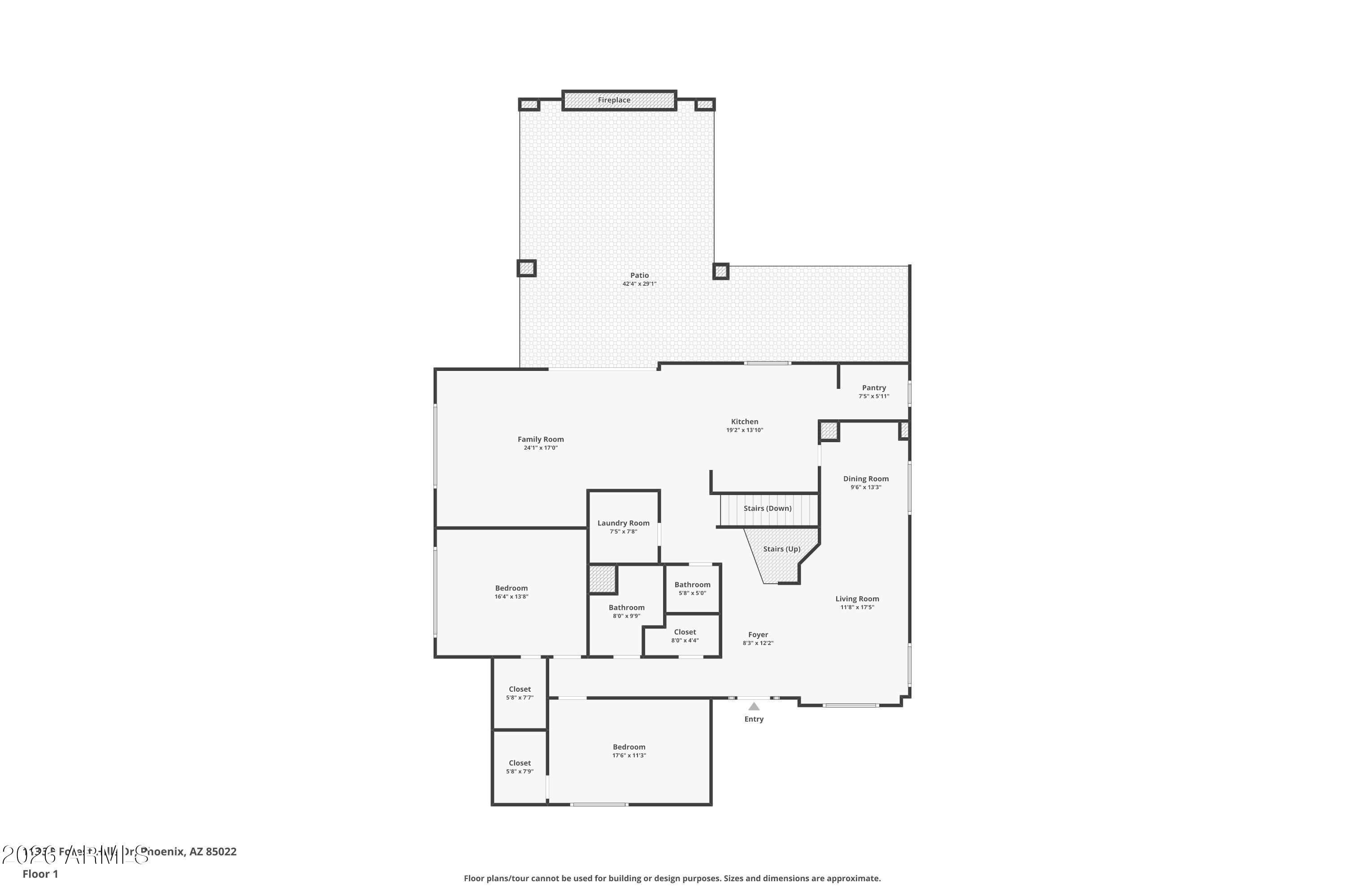 1136 E FOREST HILLS Drive