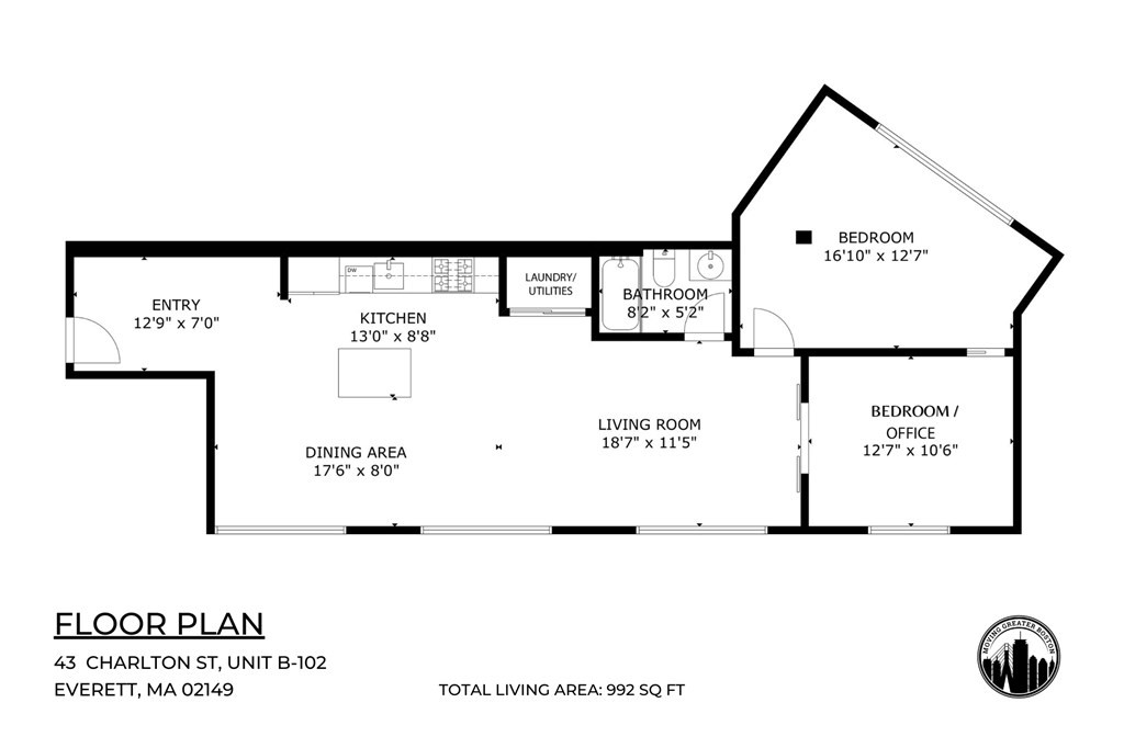43 Charlton Street Unit: B102
