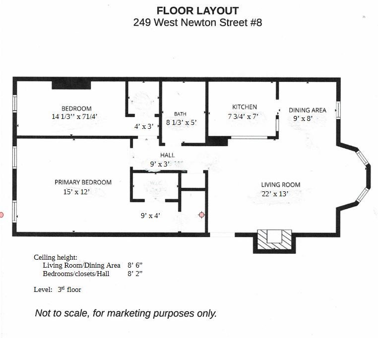 249 West Newton Street # 8