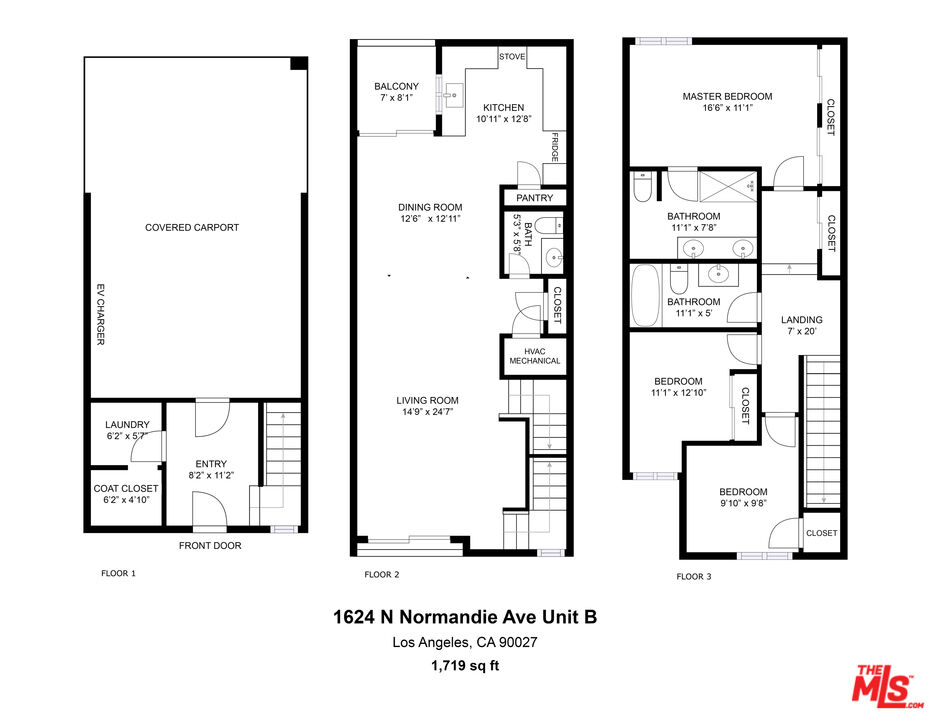 1624 N Normandie Ave Unit: B