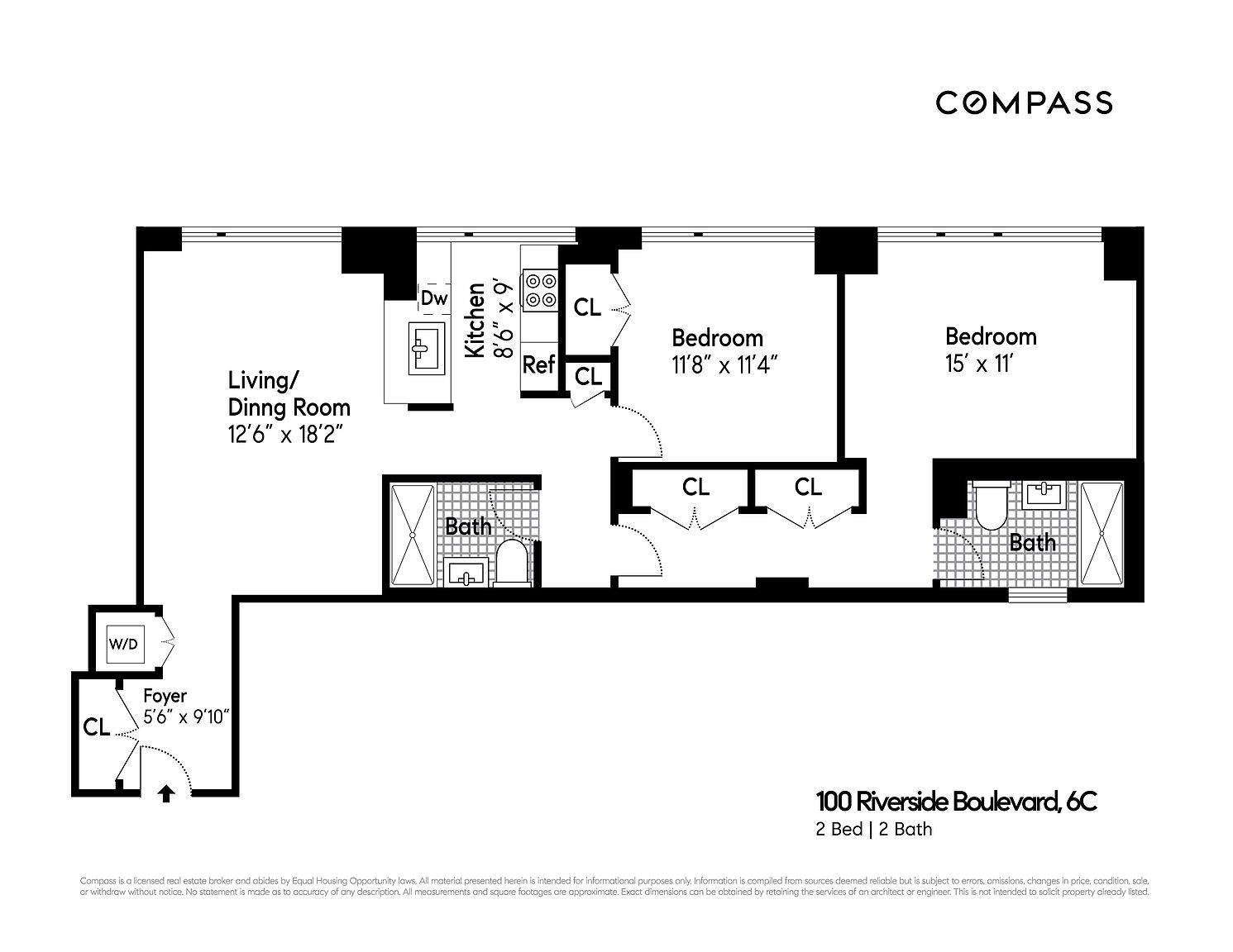 100 Riverside Boulevard 6C